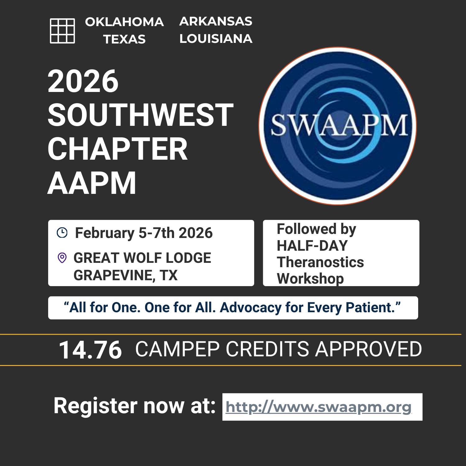 Southwest Chapter AAPM