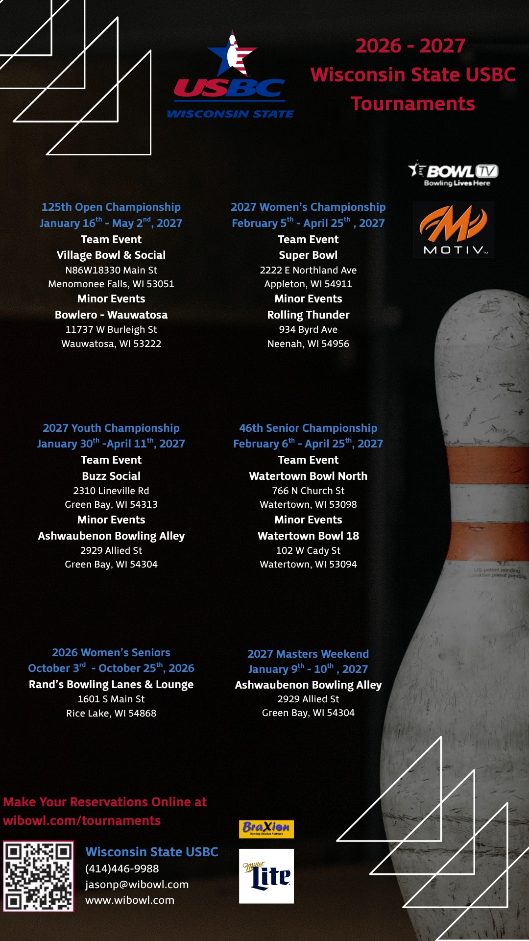 Village Bowl - Congratulations! Randy Nick way to start out the