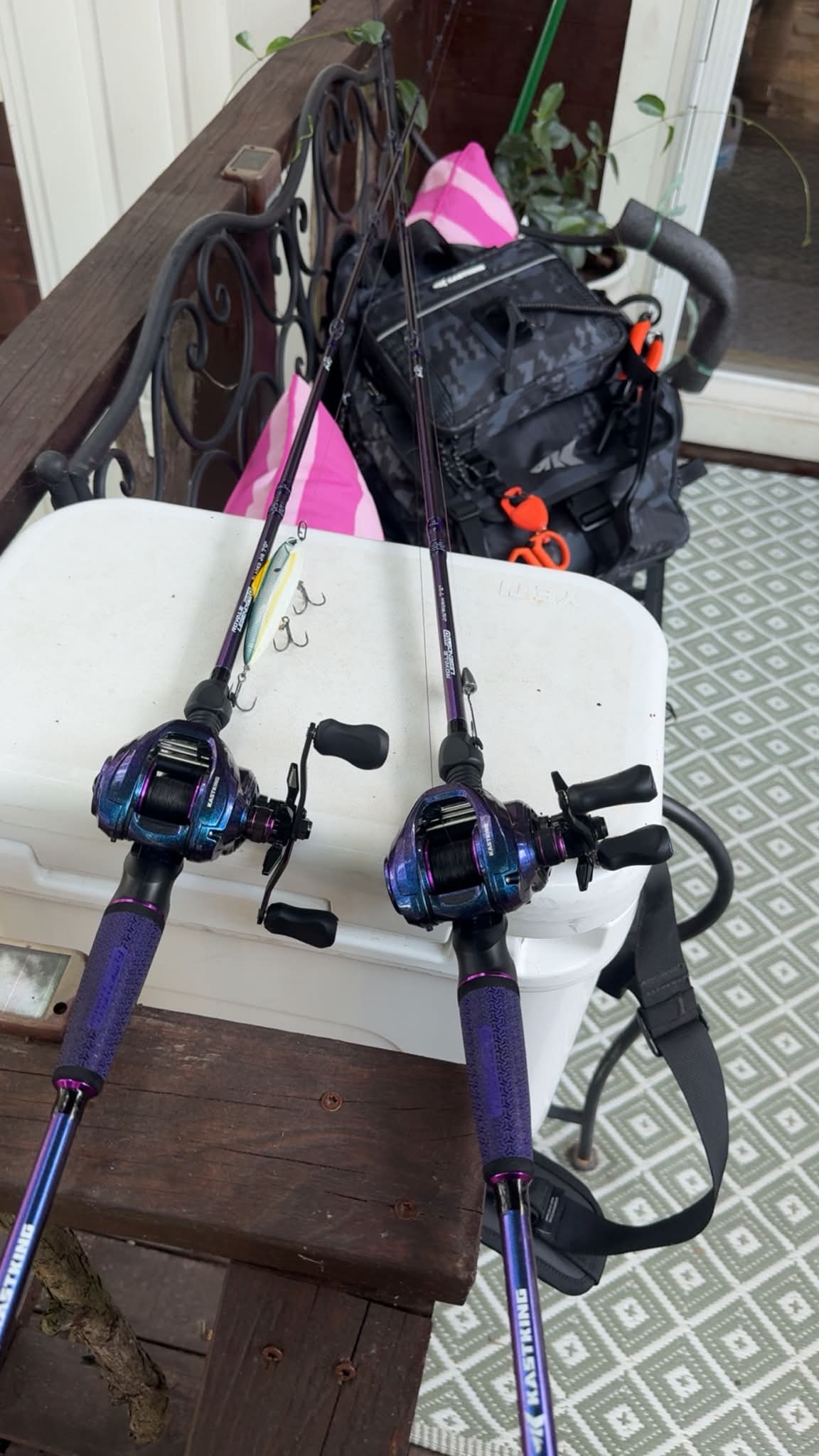 buy fishing rod and reel for far casting Pole Combo Set, 2.1m/6.89ft, 2PCS Rods, 2PCS Spinning Reels Whether youre targeting bass in freshwater streams or fishing other species in challenging environments. KastKing fishing rod and reel
