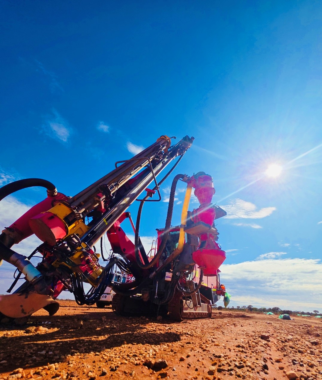 Jarahfire - Rig 11 has been drilling at Cue for the past few months ...