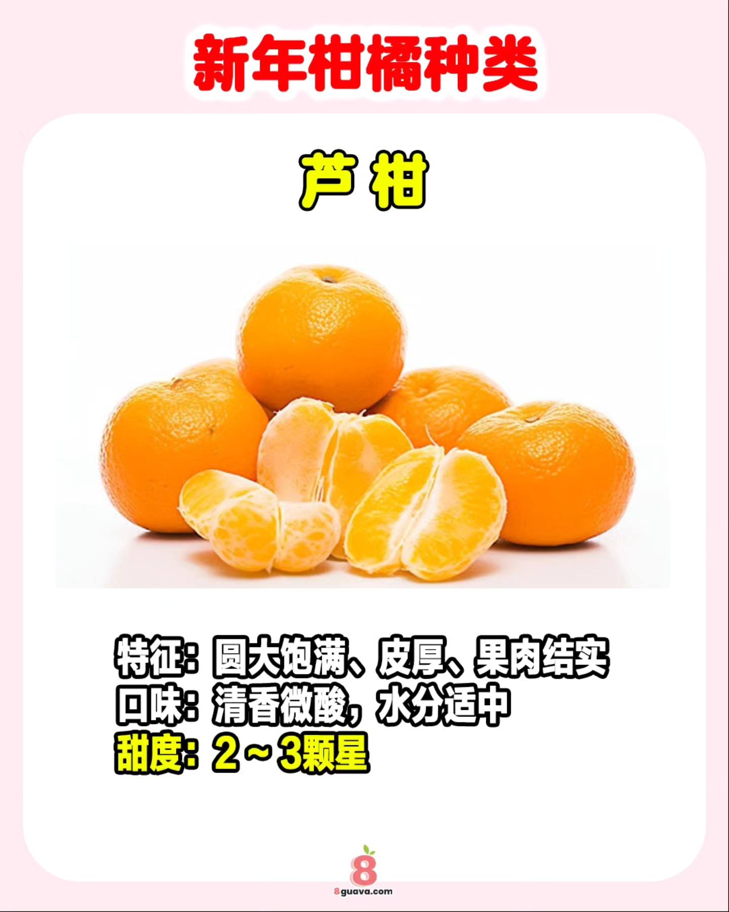 8guava.com - 大吉大利，全“橘”稳定！🍊 原来新年柑有分这么多种类？... | Facebook