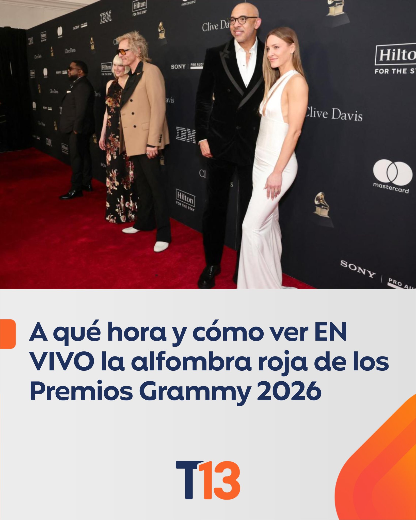 T13 - Podrá seguirse en vivo desde Chile a través de distintas ...