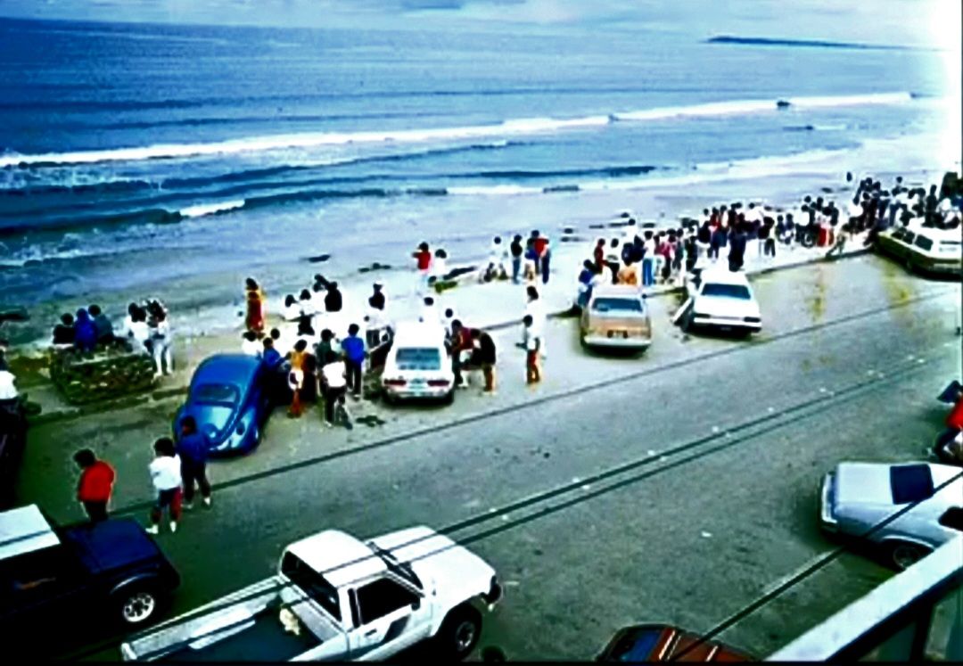 Las playas de Tijuana décadas atrás. ¿Alguien tiene memoria de