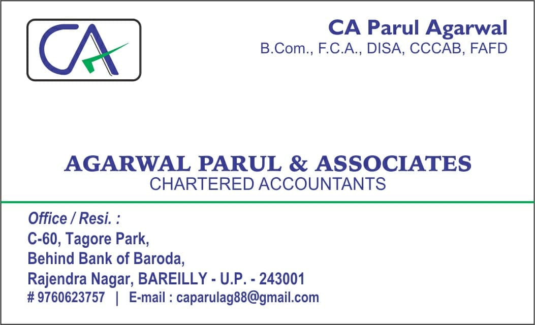 Agarwal Parul & Associates Chartered Accountants