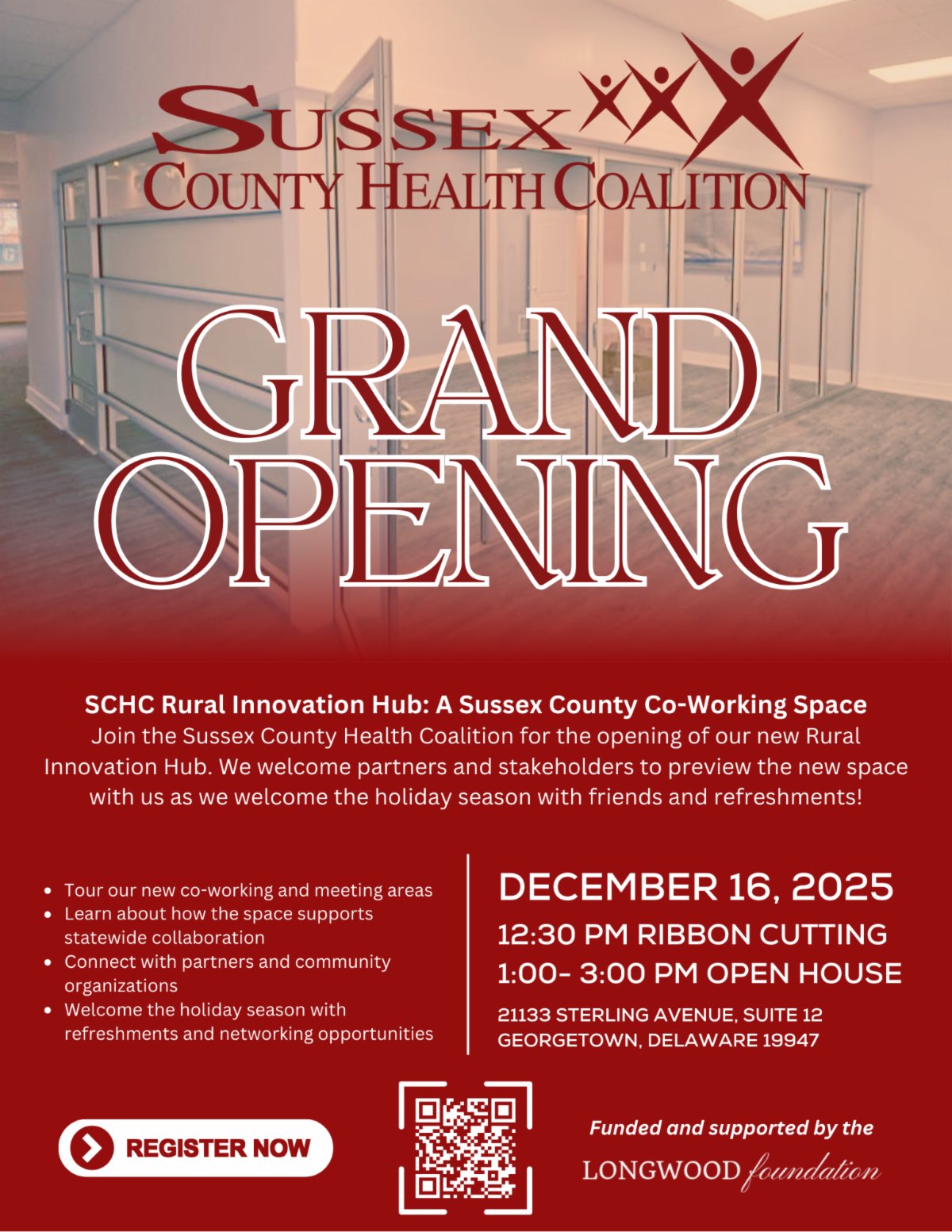 PMG - 🎉 Big news, Sussex County! 🎉 We’re excited to invite you to the ...