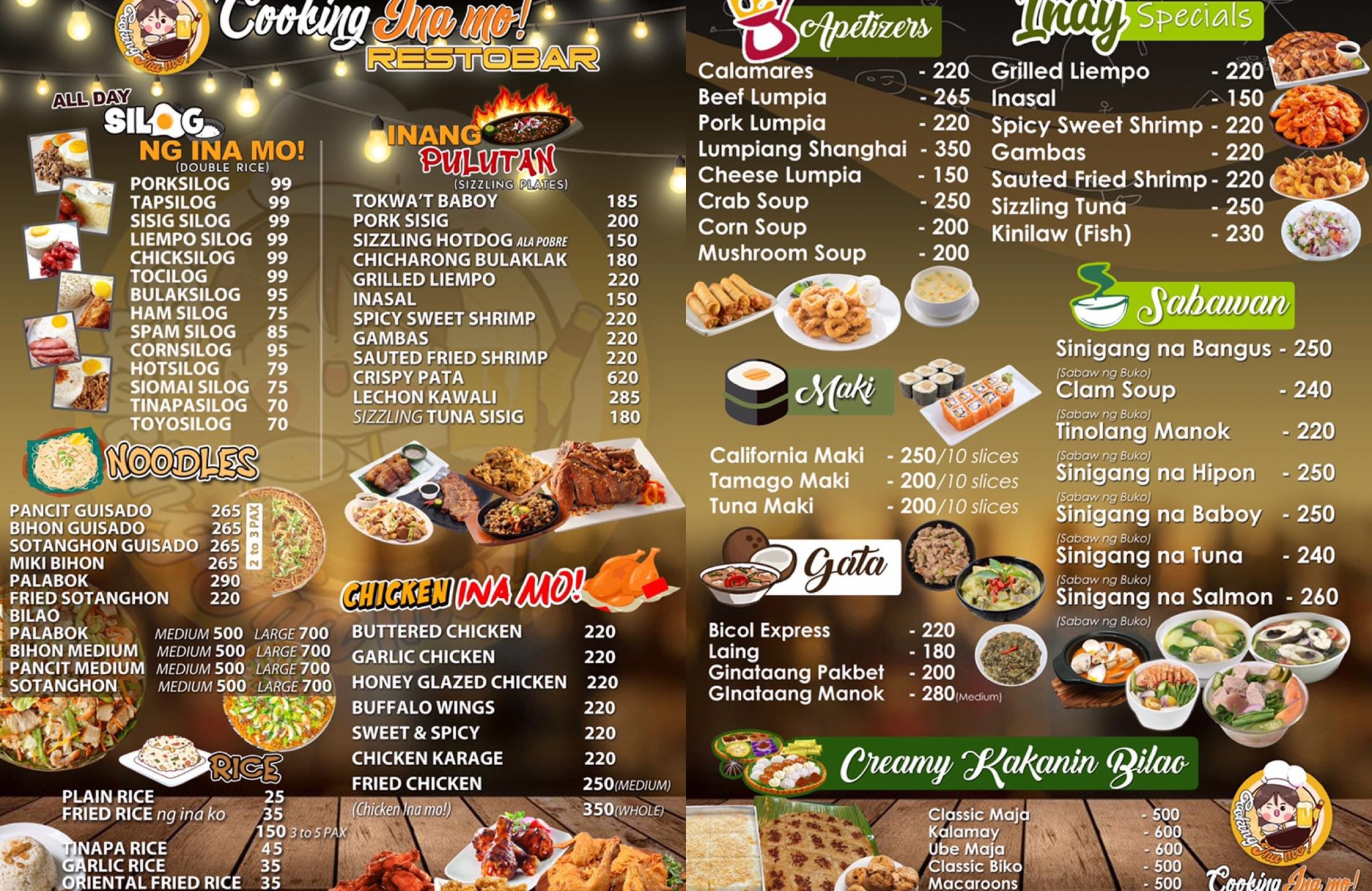 Cooking Ina Mo Restobar | Tabaco