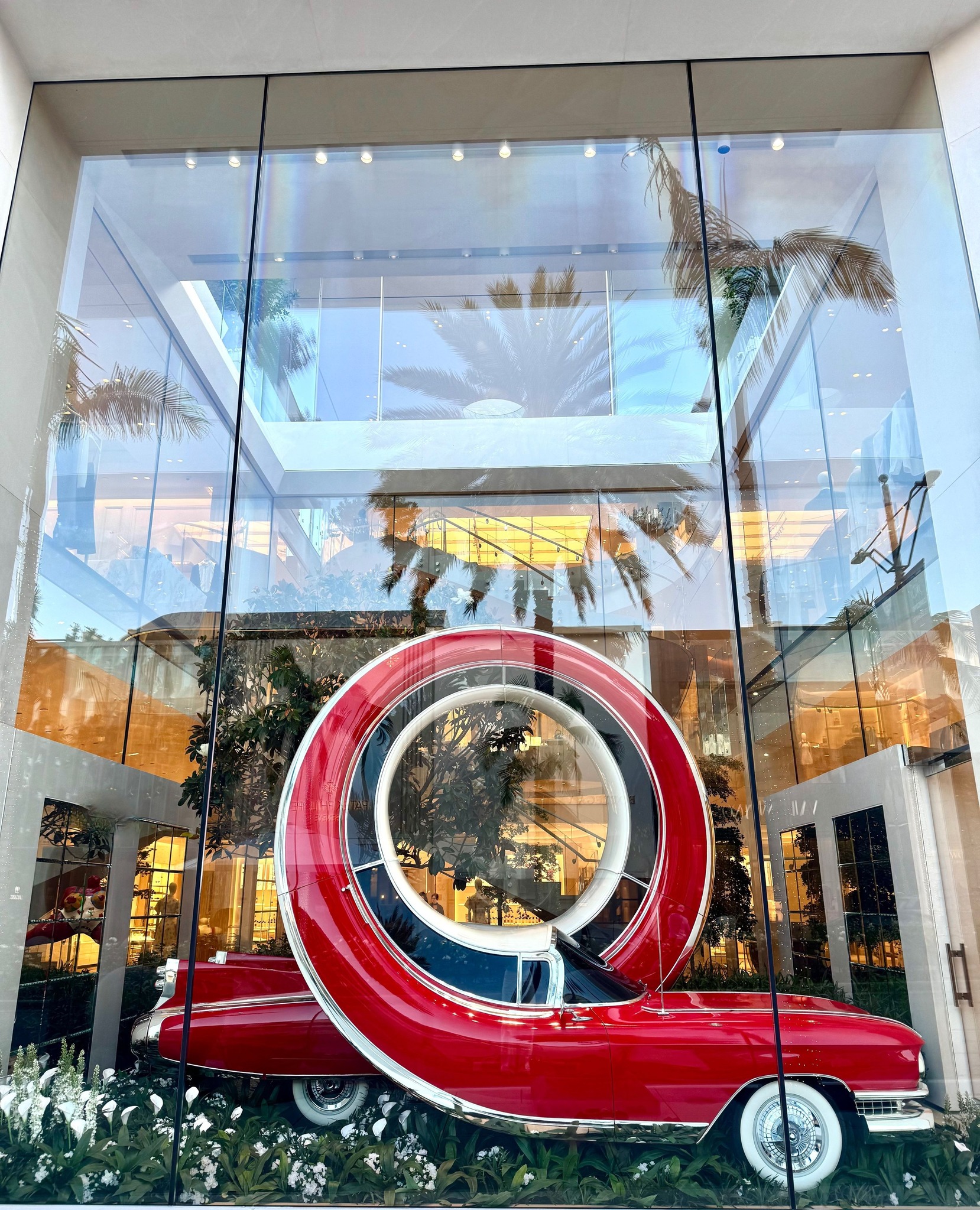 One of Rodeo Drive's most captivating windows right now