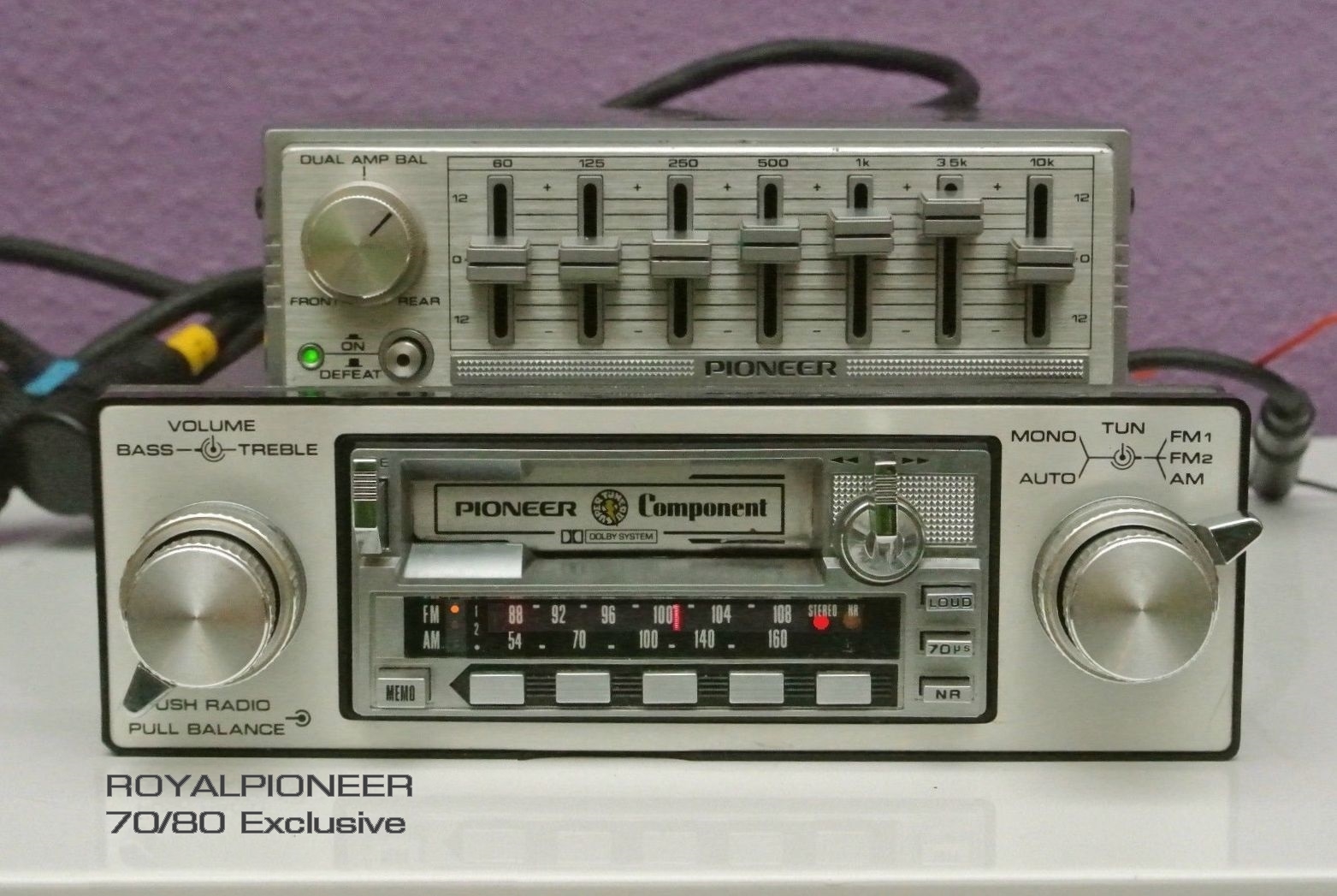 Centrate Carrozzeria Stack, KEH-770, EQ-600, GEX-T5, 1988