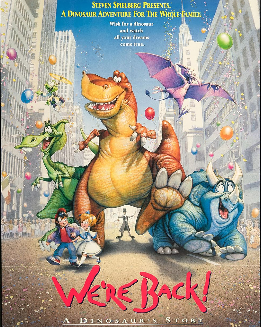 Nostalgic - We're Back! A Dinosaur's Story was released 32 years ago on ...