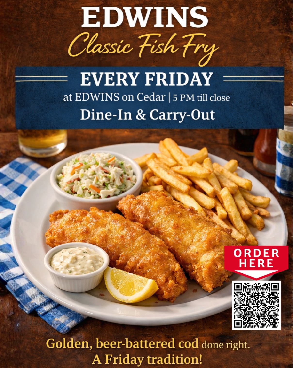 Edwins - Cleveland, Fish Fry season is here and Friday nights have ...