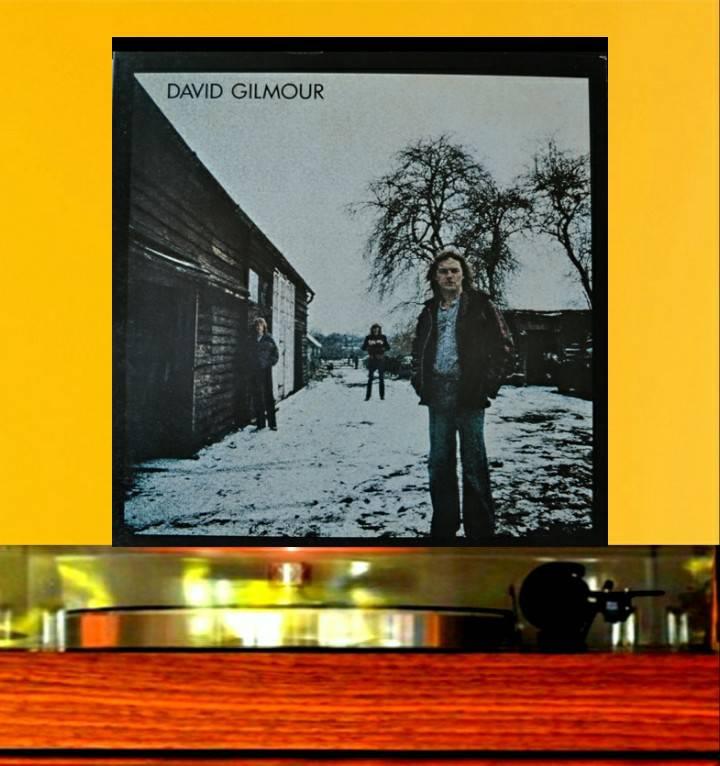 David Gilmour's 1978 solo album on vinyl