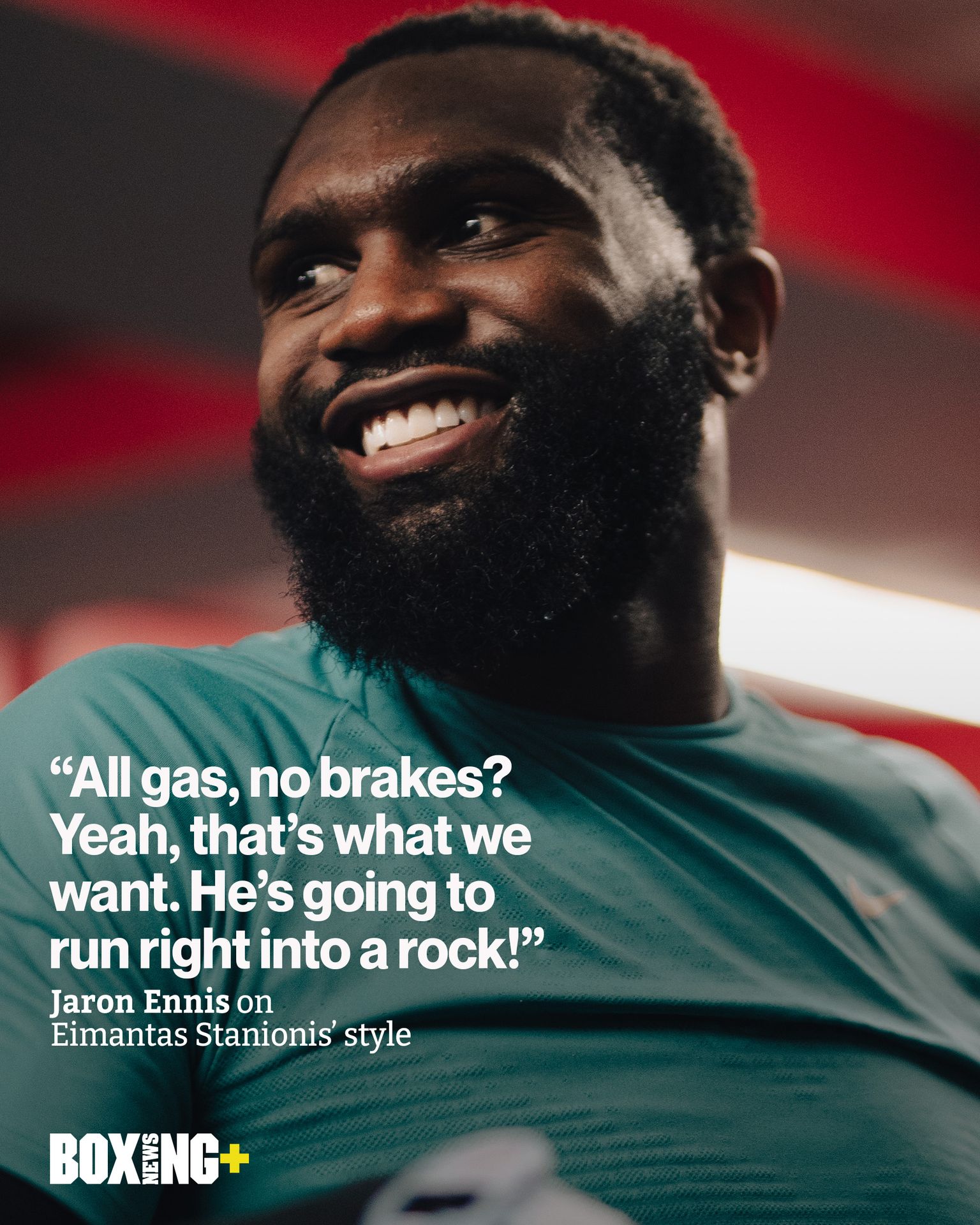 Boxing - ⚠️ Jaron Ennis responds to Eimantas Stanionis promising 