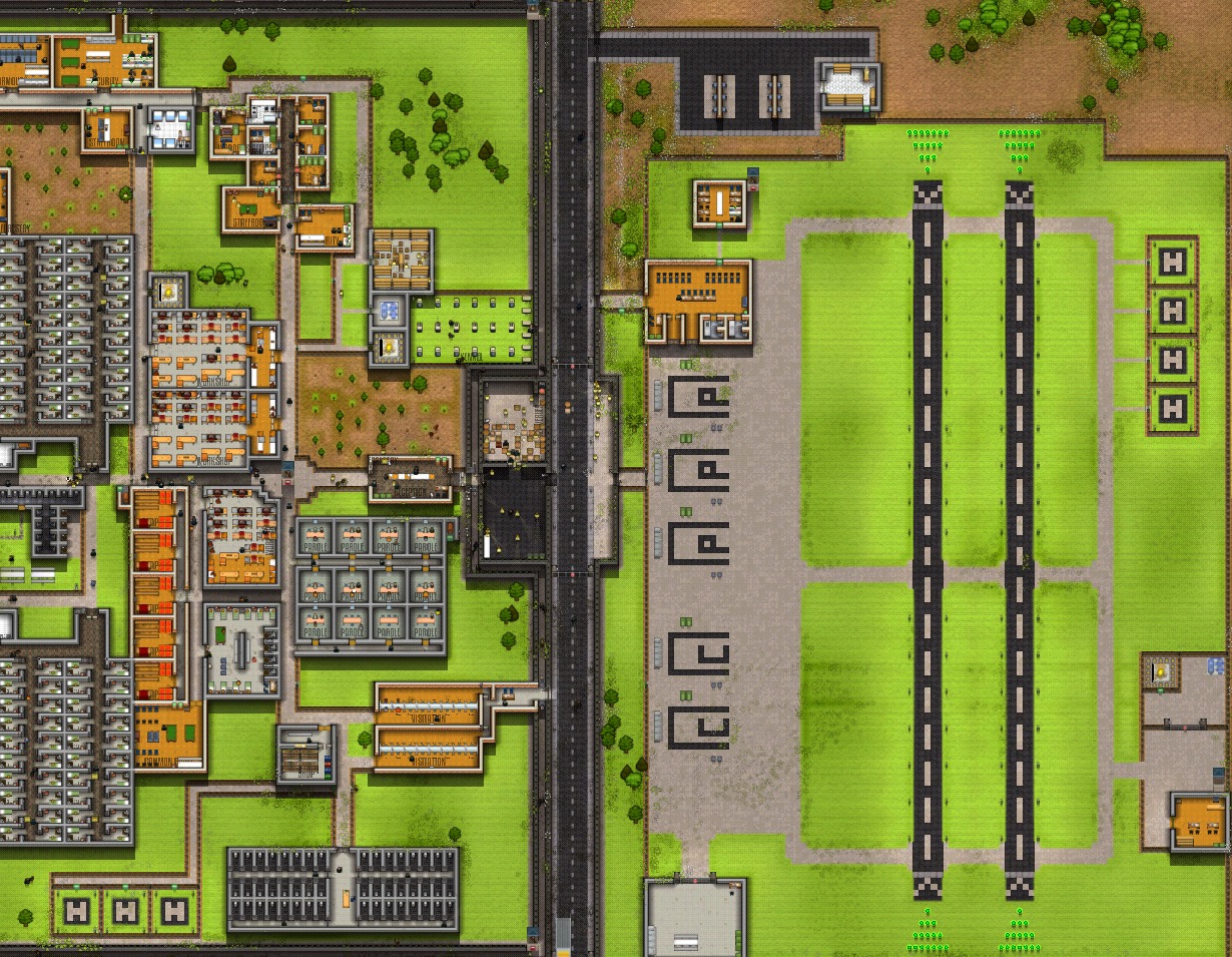 Prison - Have you ever seen a prison with an airfield?😲 With this ...