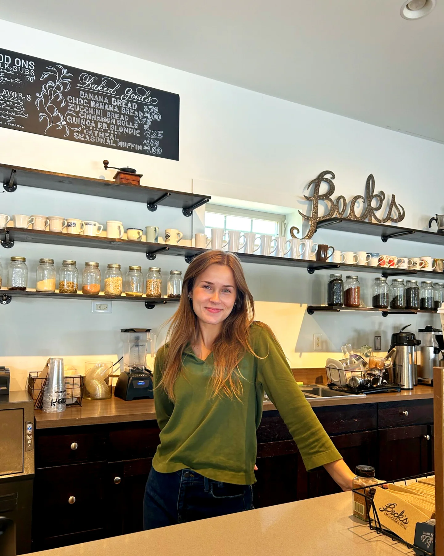 beck's coffee shop