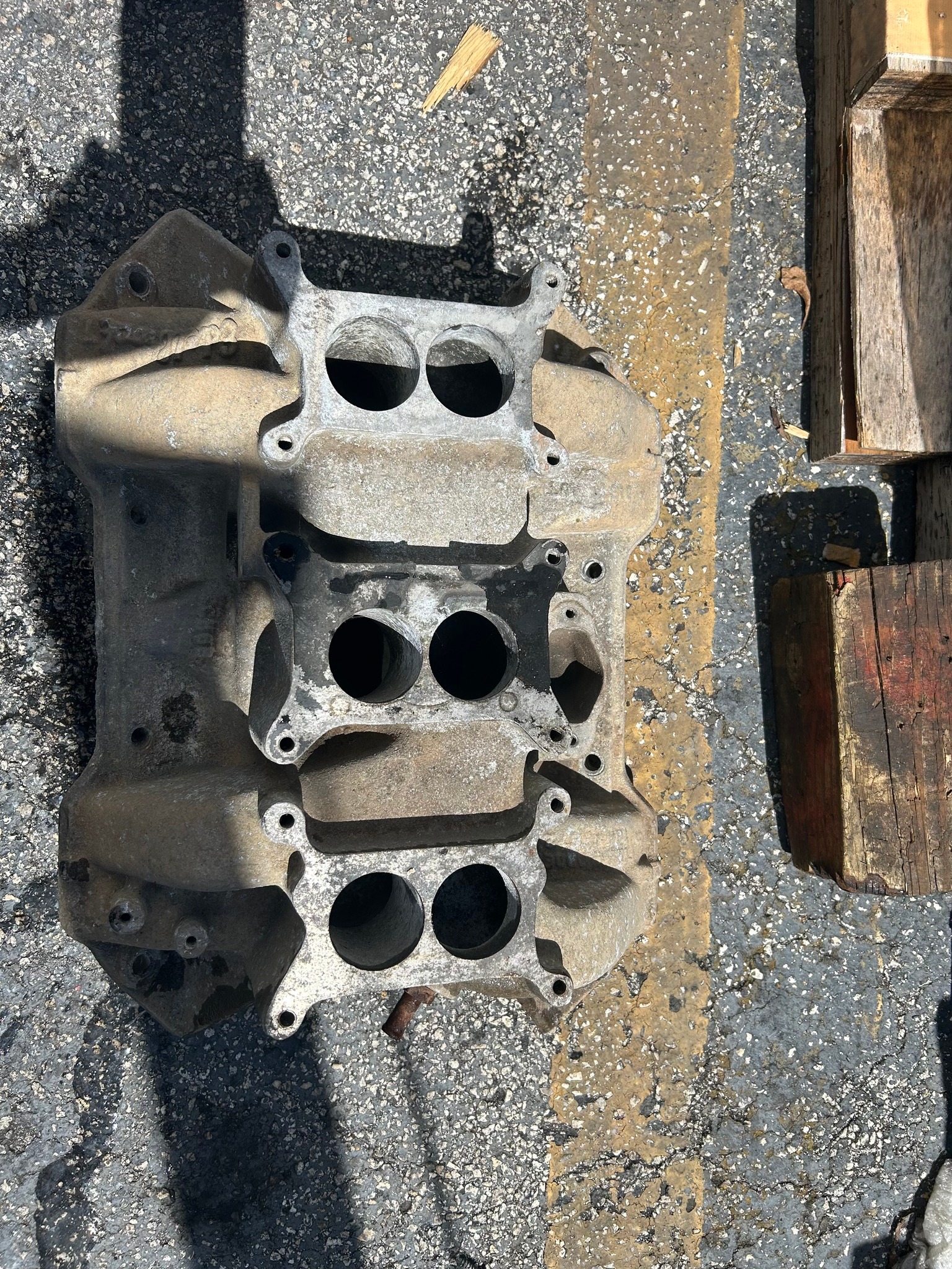 NUSCLE CAR FACTORY INTAKE MANIFOLDS SIX PACK DZ 302 LT1 PONTIAC LT4 ...