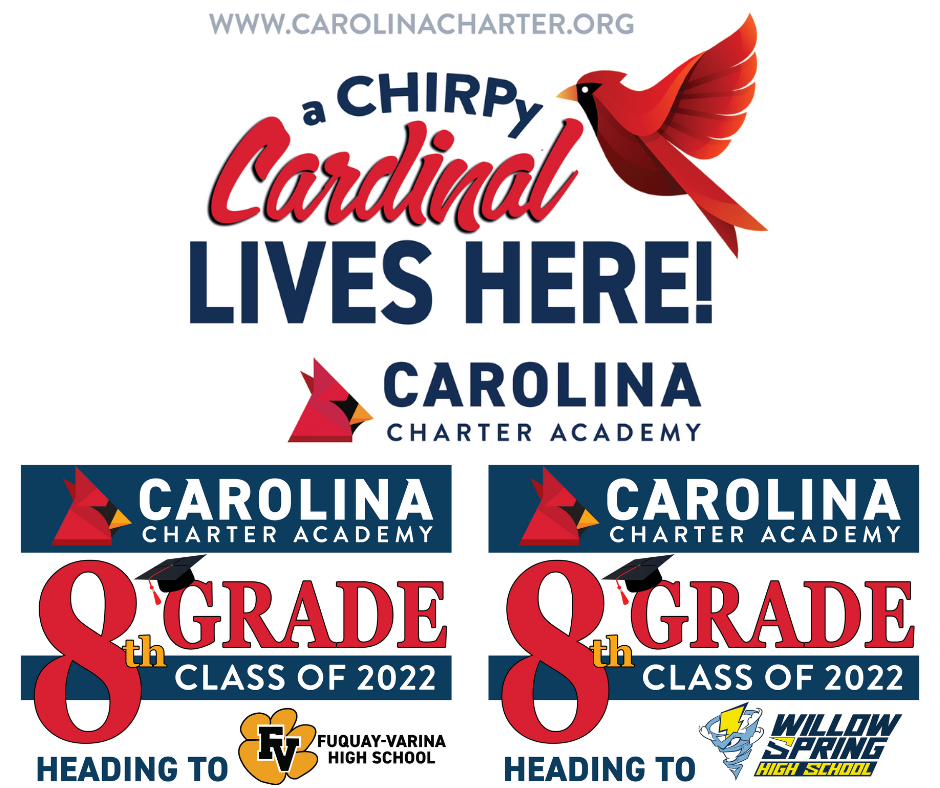 New CCA yard signs are now... - Carolina Charter Academy