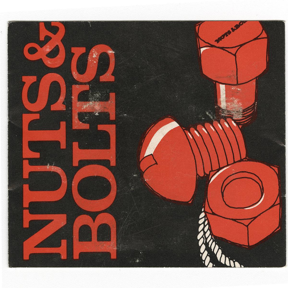 1969年　massimo vignelli nuts and bolts While working at Unimark International in the late 1960s, Lella
