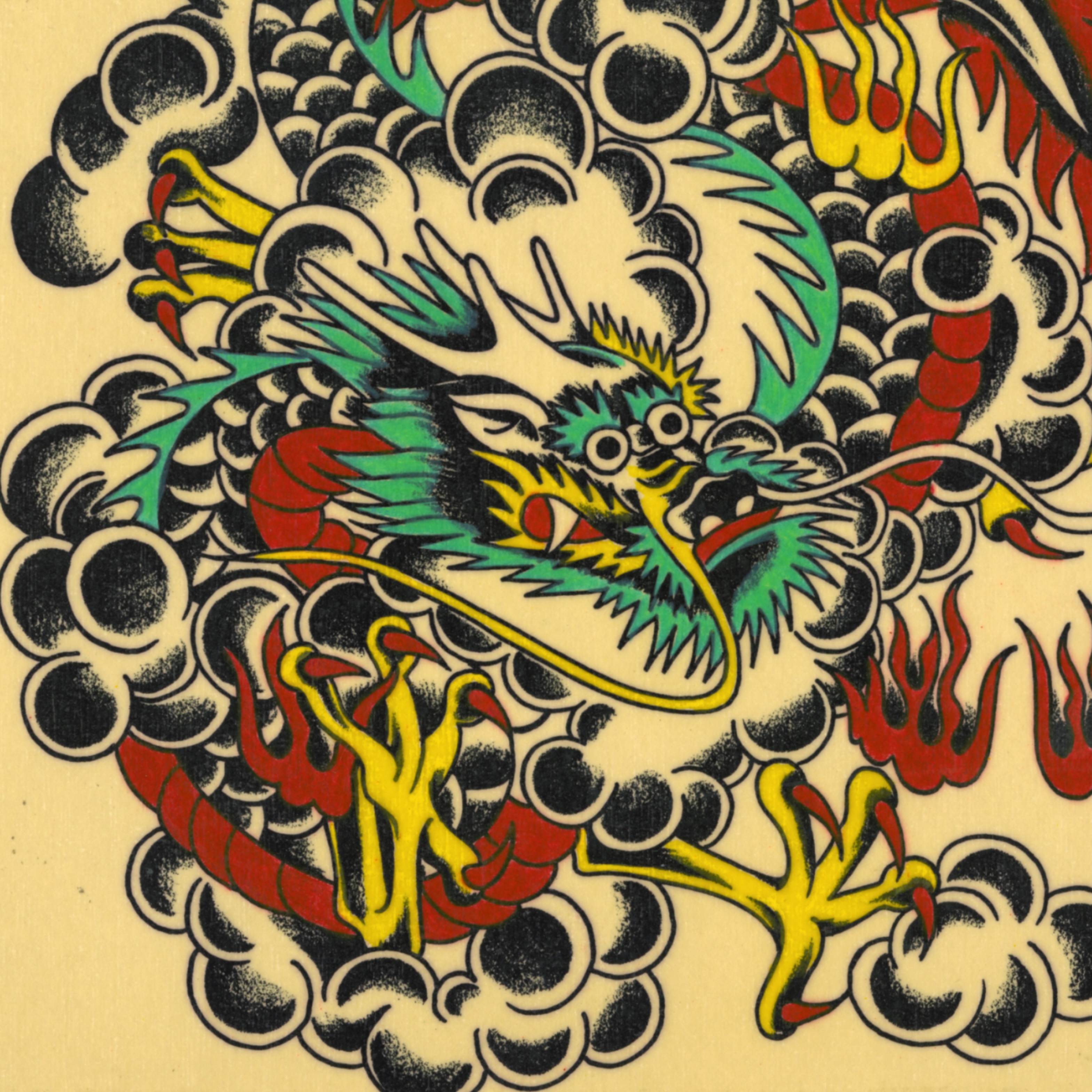 Yellow - Mickie Kott production flash hand colored by Snake Yates