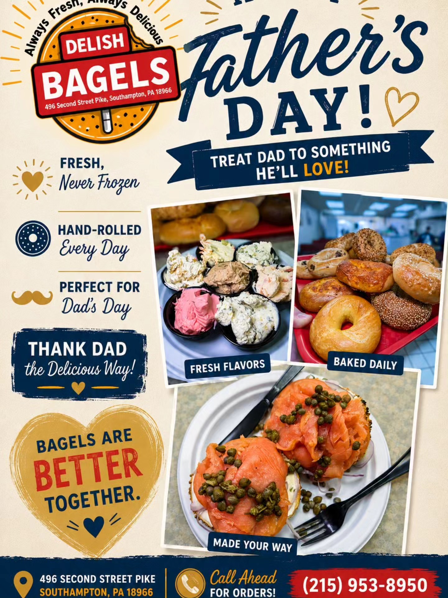 2nd St Delish Bagels | Southampton PA