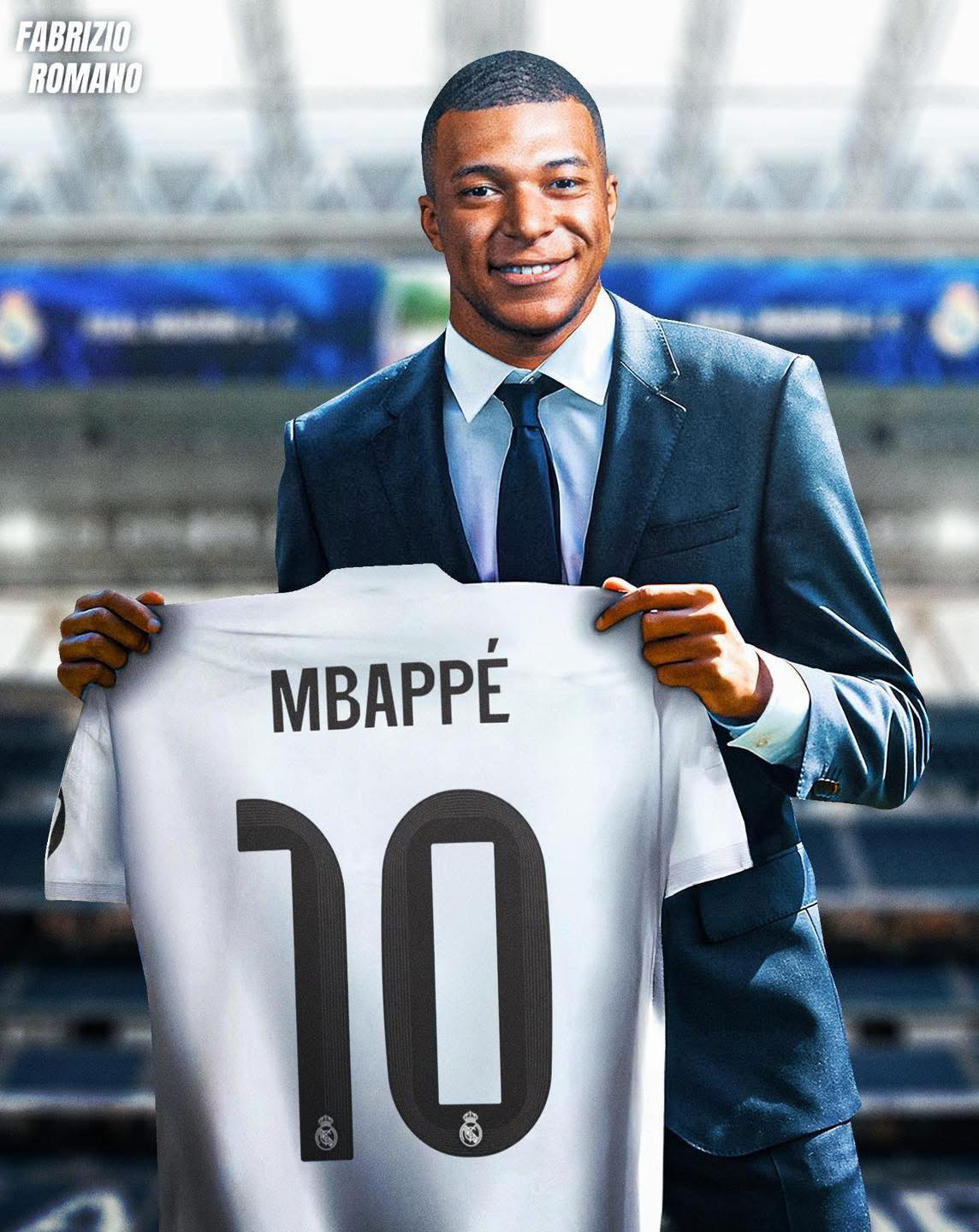 Kylian Mbappé is officially Real Madrid's new No.10 👕🔟🤍