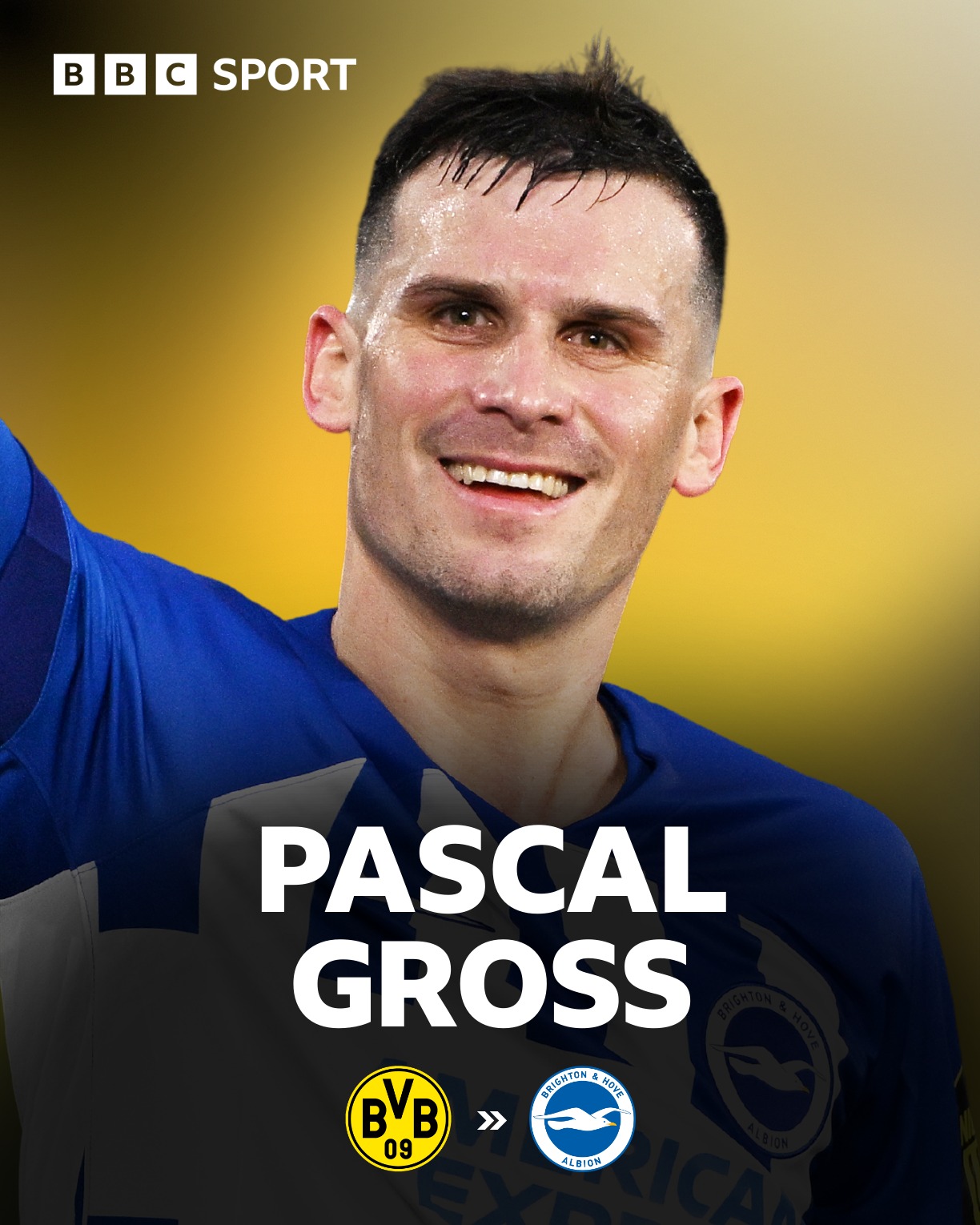 Match - 18 months after leaving the club, Pascal Gross is back at ...