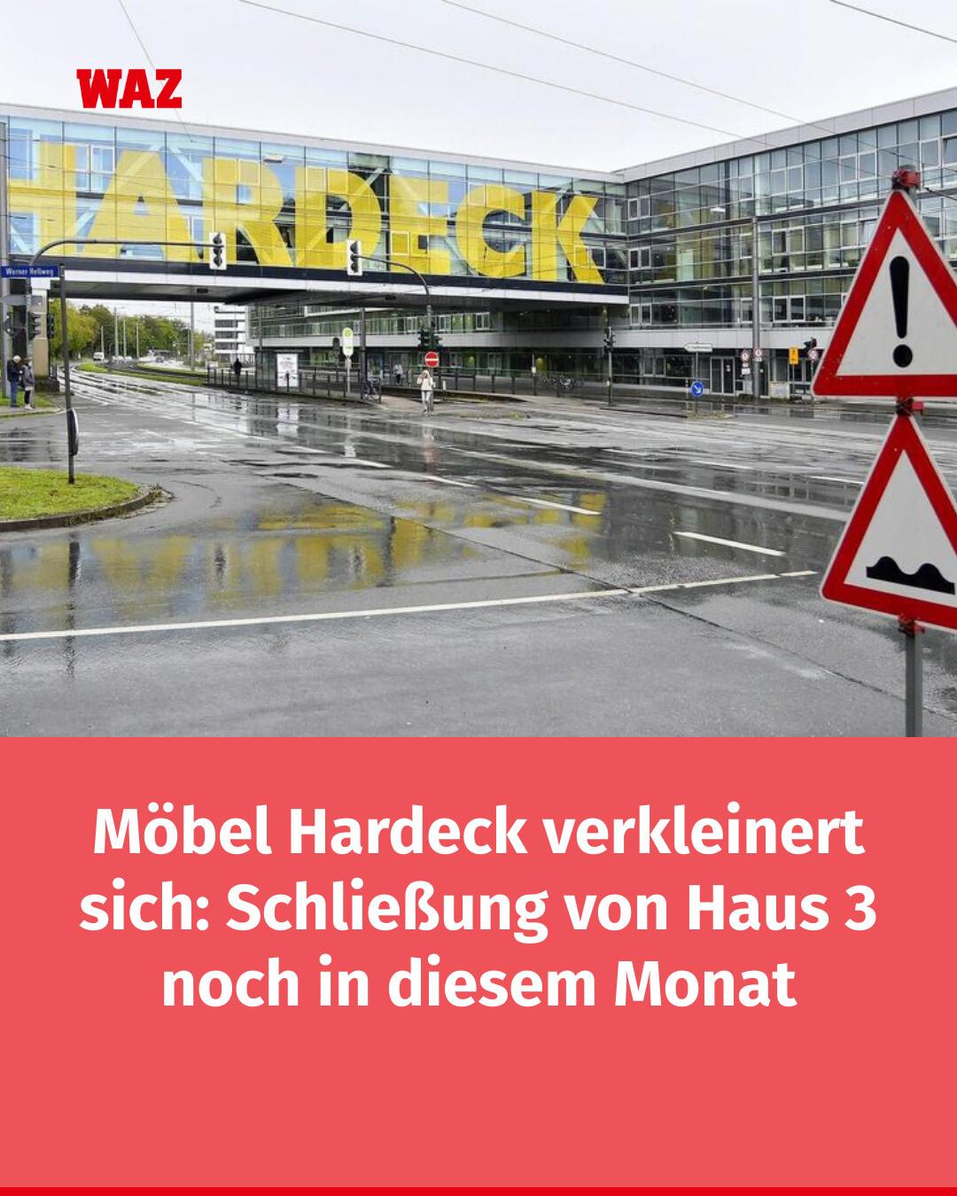 Das Möbelhaus Hardeck verändert seinen Standort Bochum. Im Haus 3 läuft der Räumungsverkauf. So erklärt das Unternehmen den Schritt. 👉 https://www.waz.de/lokales/bochum/article410394597/raeumungsverka