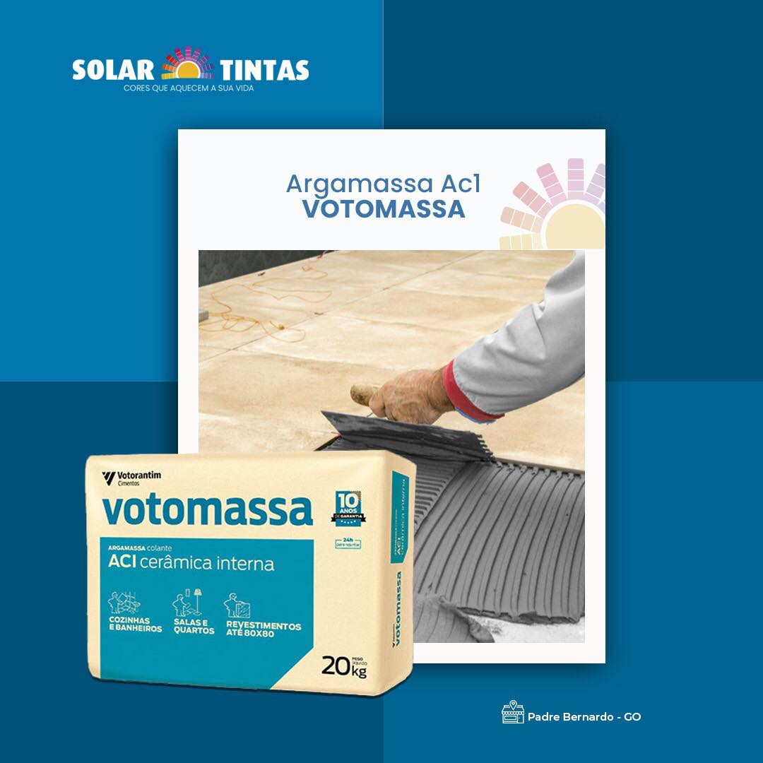 Solar Tintas PB - Votomassa ACI Cerâmica interna é uma...