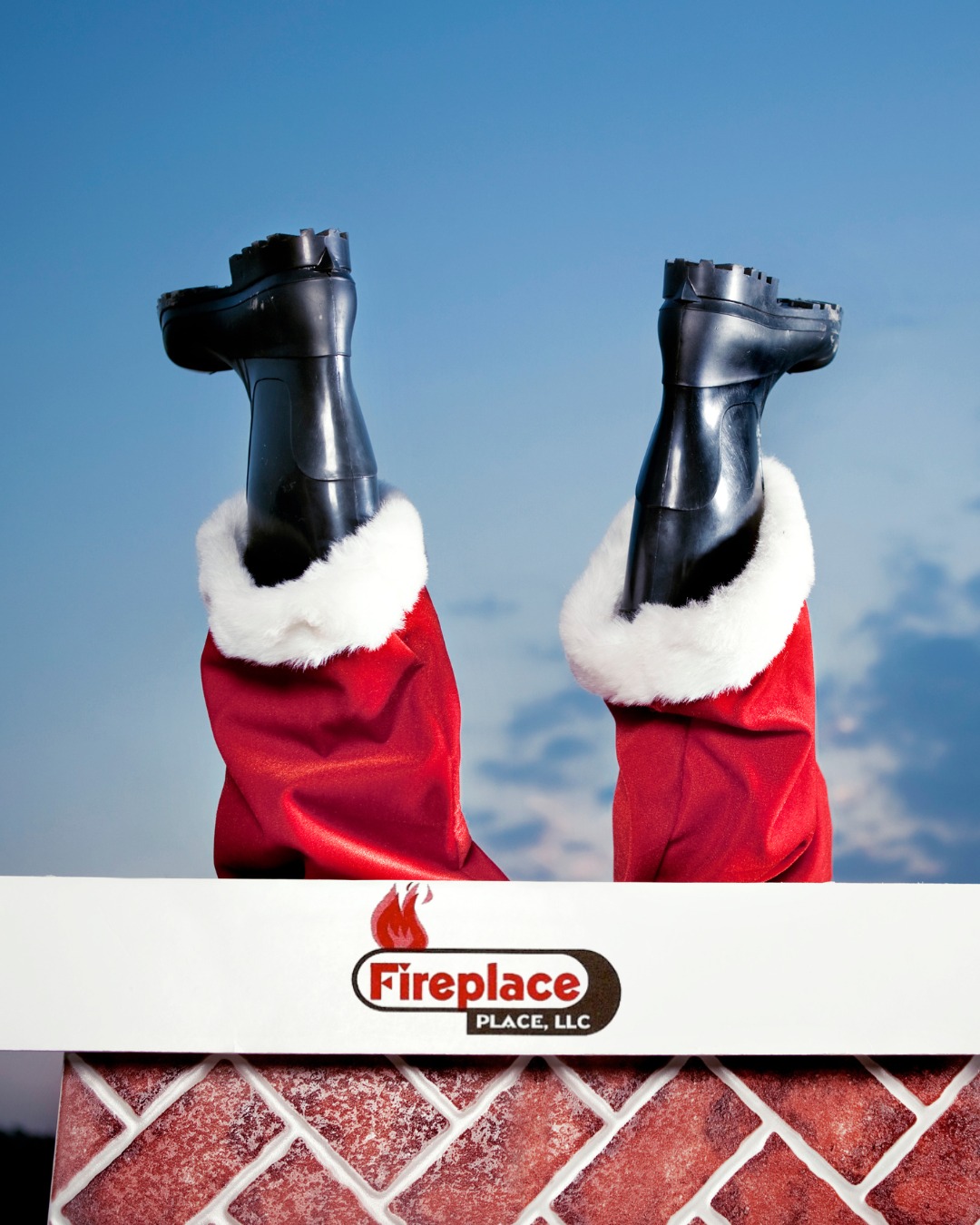 Fireplace - Uh oh! Looks like Santa might need a little help getting ...