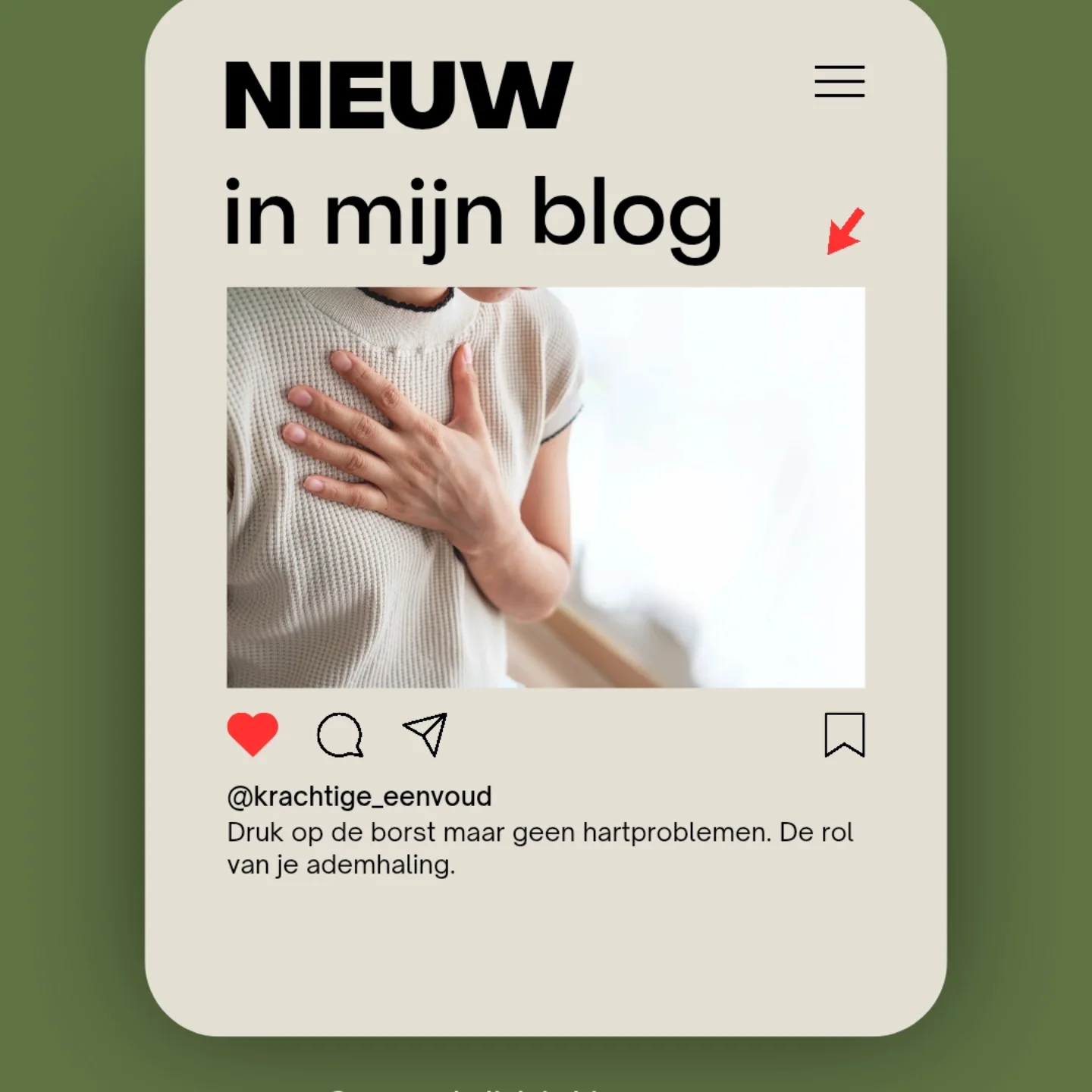 Krachtige - Ik zie in mijn praktijk regelmatig mensen met druk op de ...