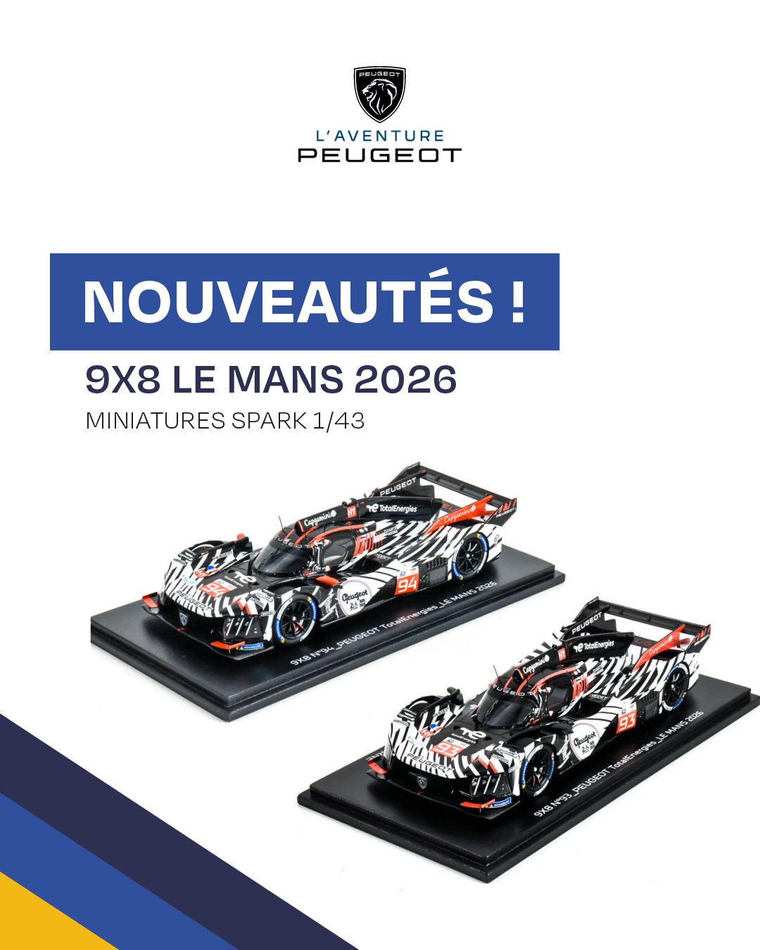 🏁 Revivez les 24 Heures du Mans 2026 à l'échelle 1/43 ! Les