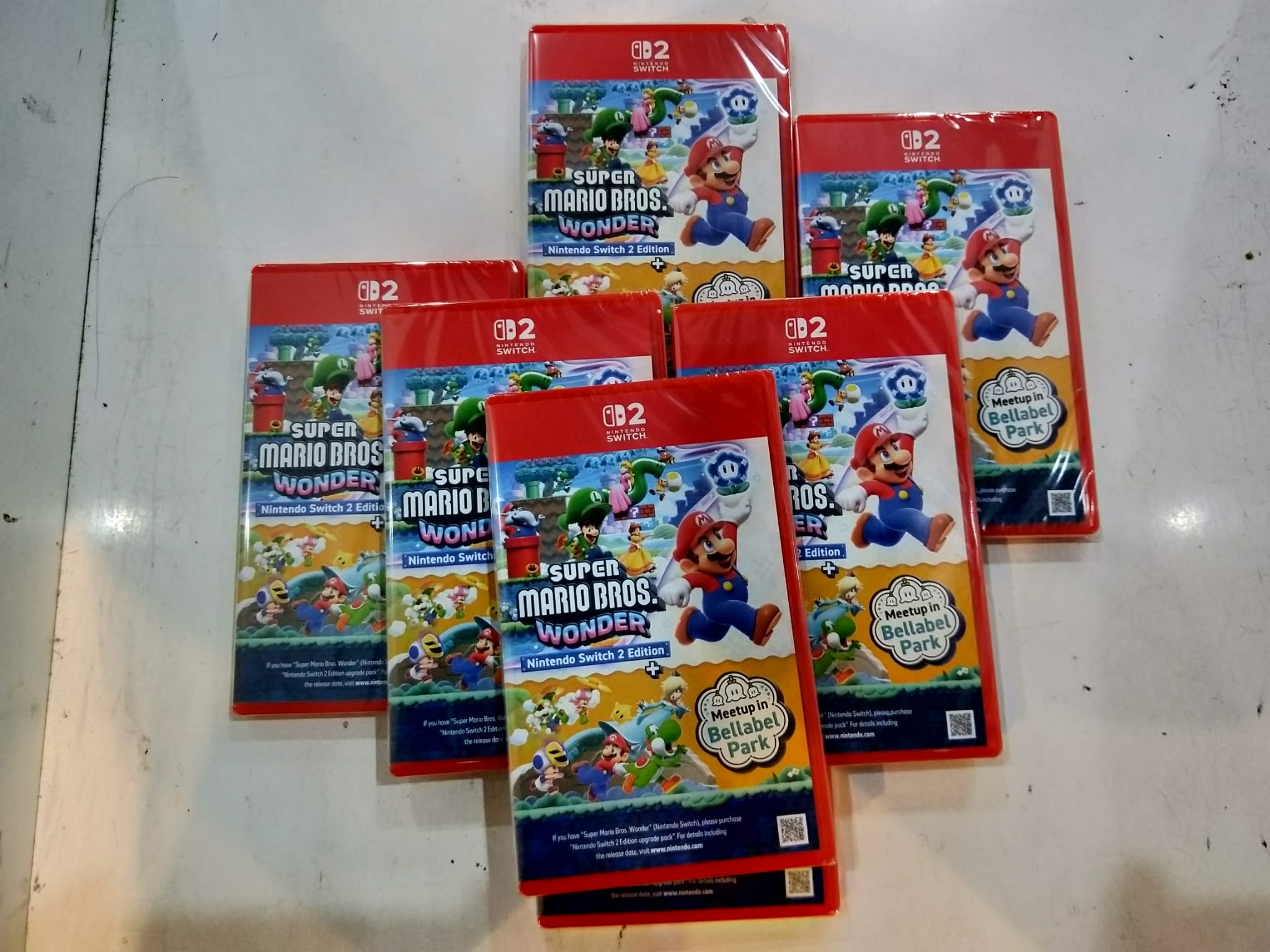 New games arrival at our stores today! Switch 2 Super Mario Bros