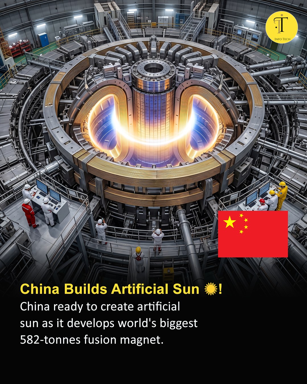 ☀️⚛️ **China** has moved a step closer to its long-term