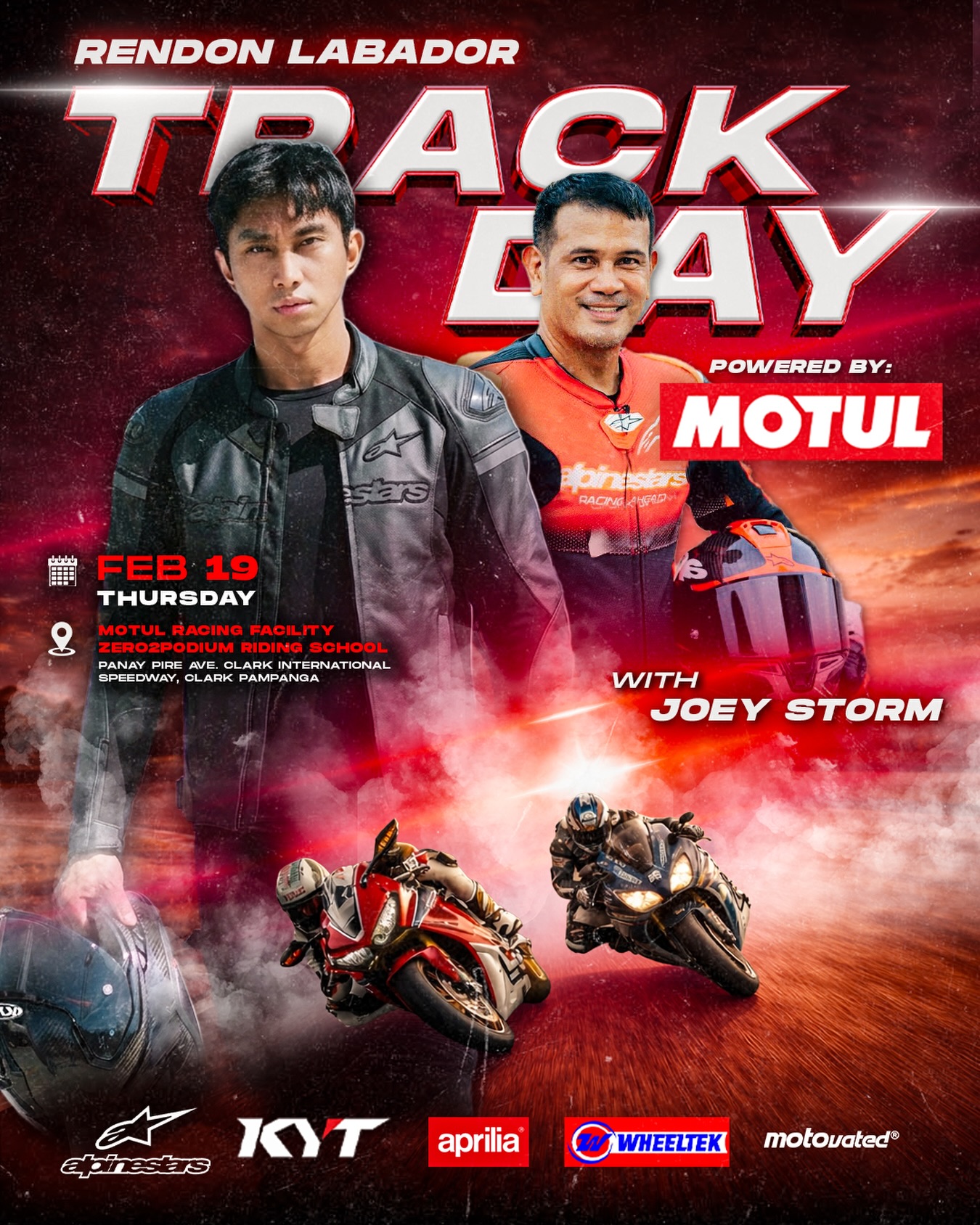 Rendon - GAME NA TO!!!🔥💪 From adventure riding to the race track 🏍🔥 ...