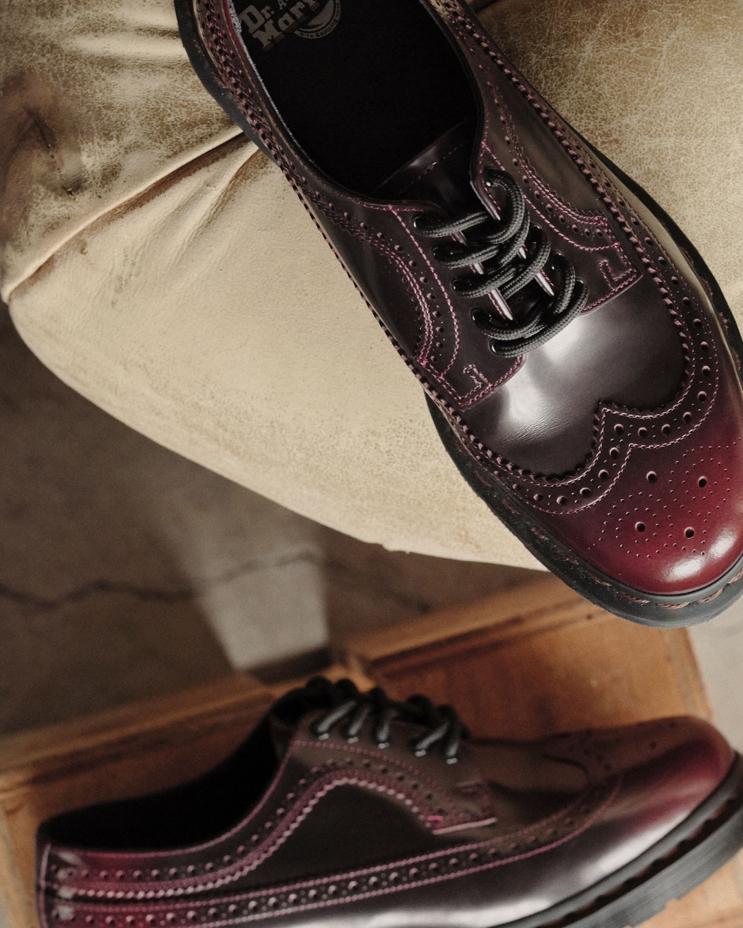 Dr.Martens - ＜KENDRA＞ヒール10ホールブーツ。 ヒール付きの10ホール