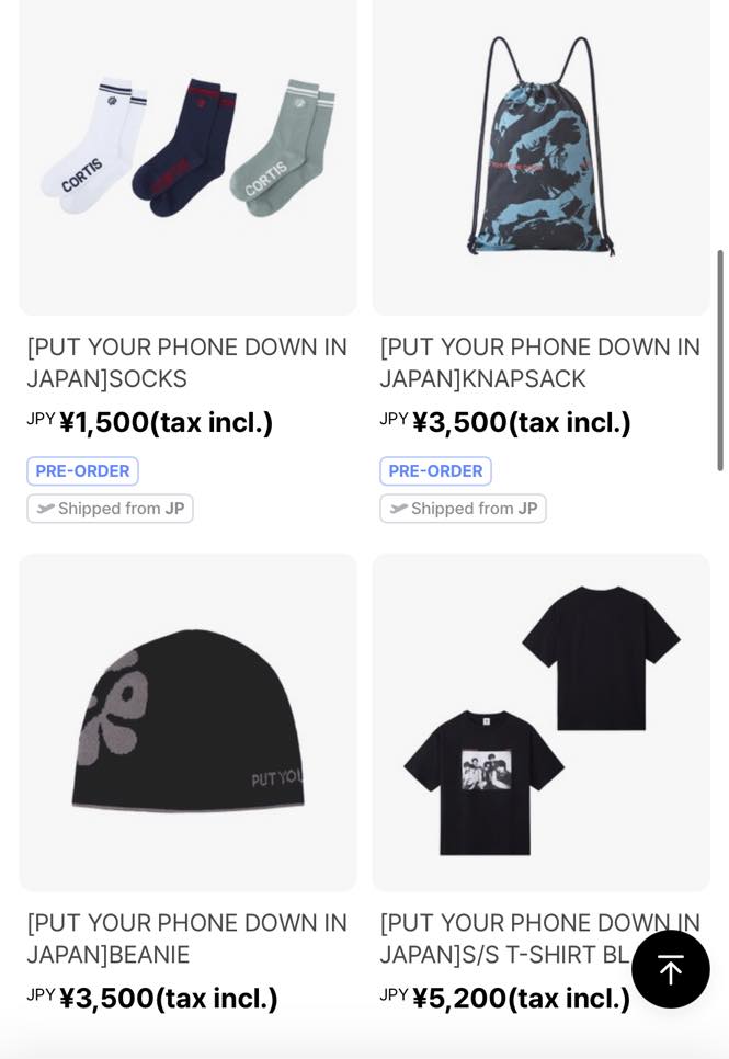 Sốp vẫn nhận merch japan nha (Trừ pola đã soldout)