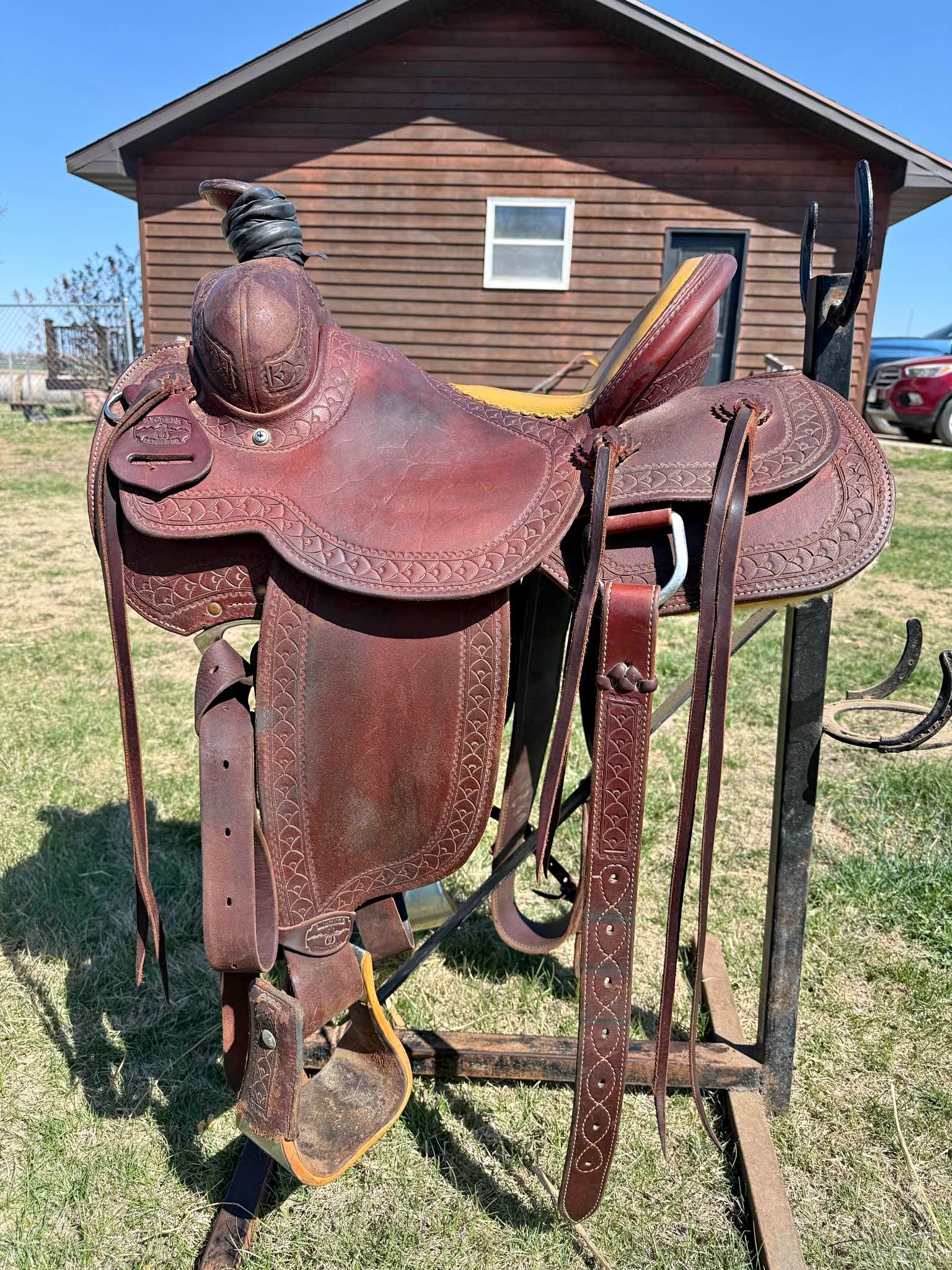 McCall Ranch Roper Saddle - Saddles - Le Roy, Kansas | Facebook ...