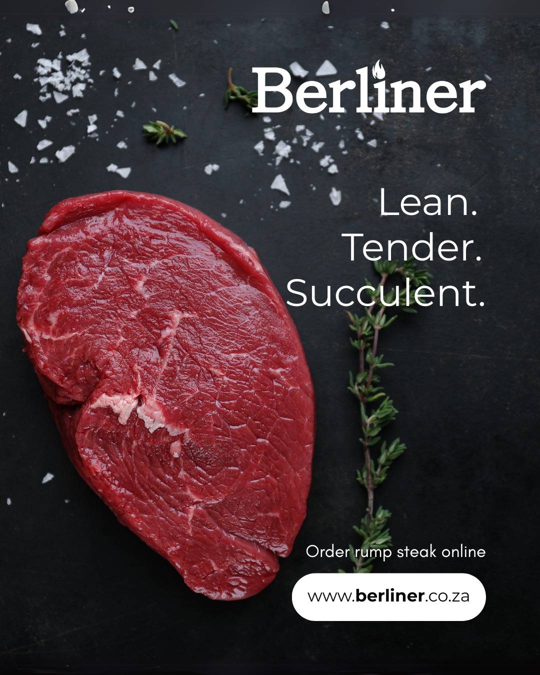 Berliner - 🔥 Juicy, tender, and packed with flavour - our Beef Rump ...