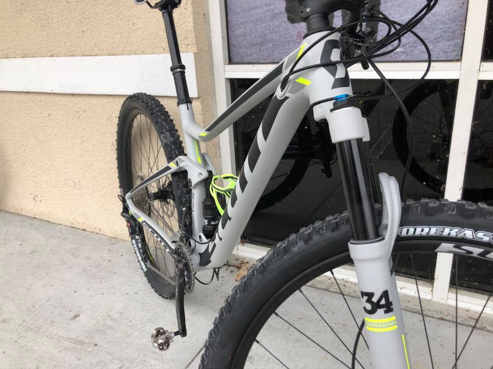 Scott Spark 940 bike with Fox suspension and dropper post