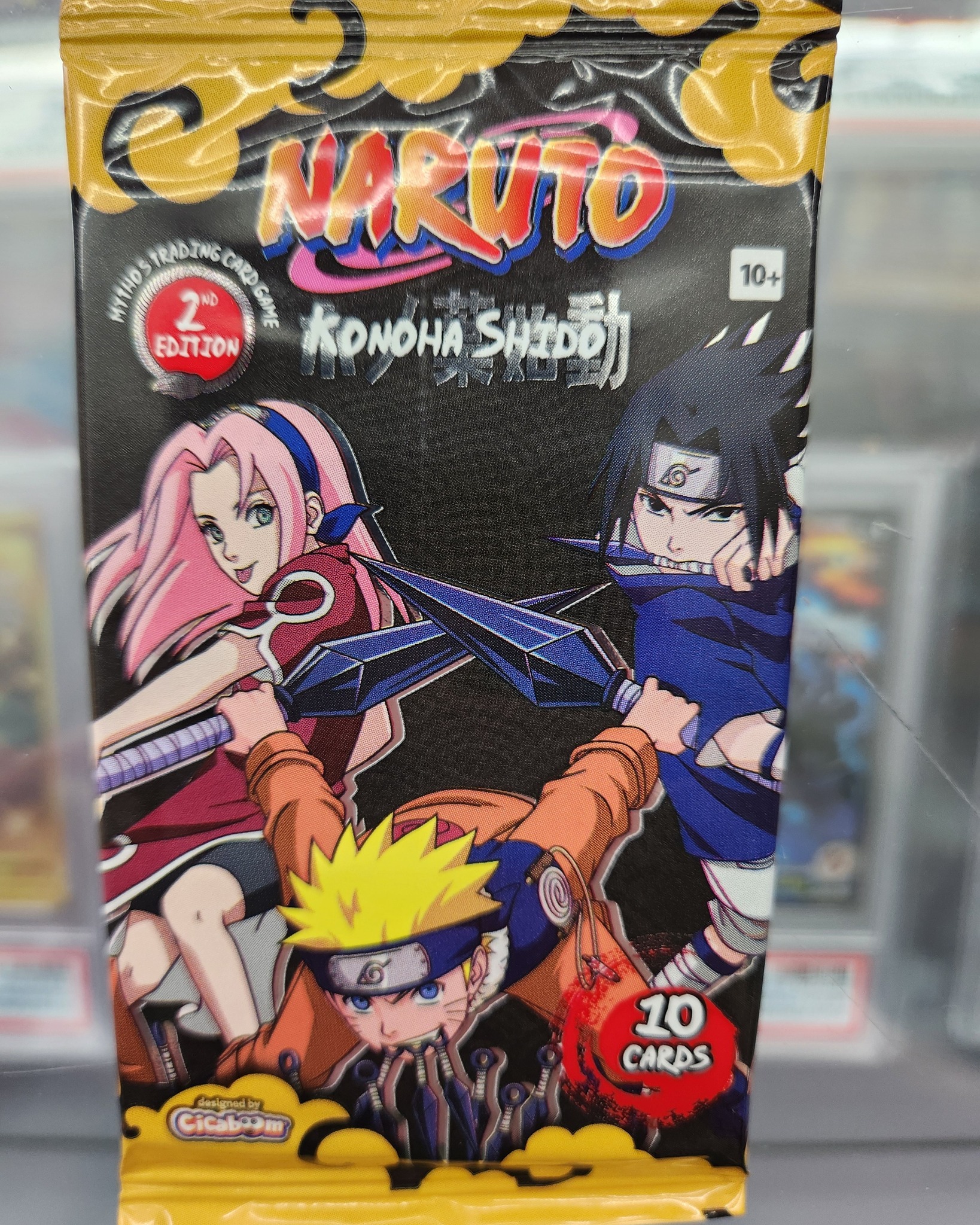 I open a box of Set 1 2nd Edition of Konoha Shido from Naruto