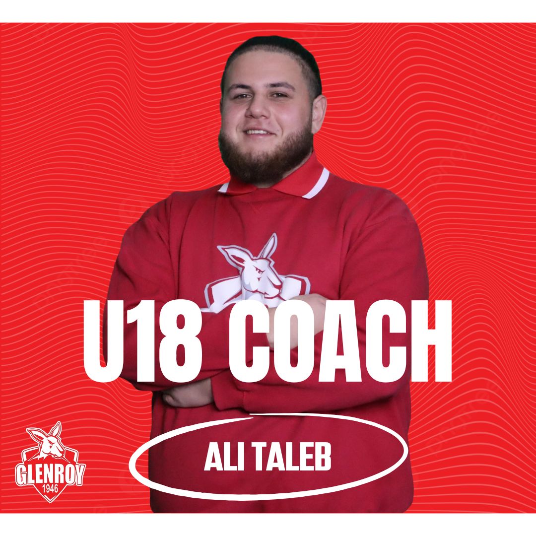 Glenroy - 🔴⚪️ UNDER 18s COACHING ANNOUNCEMENT ⚪️🔴 We are delighted to ...
