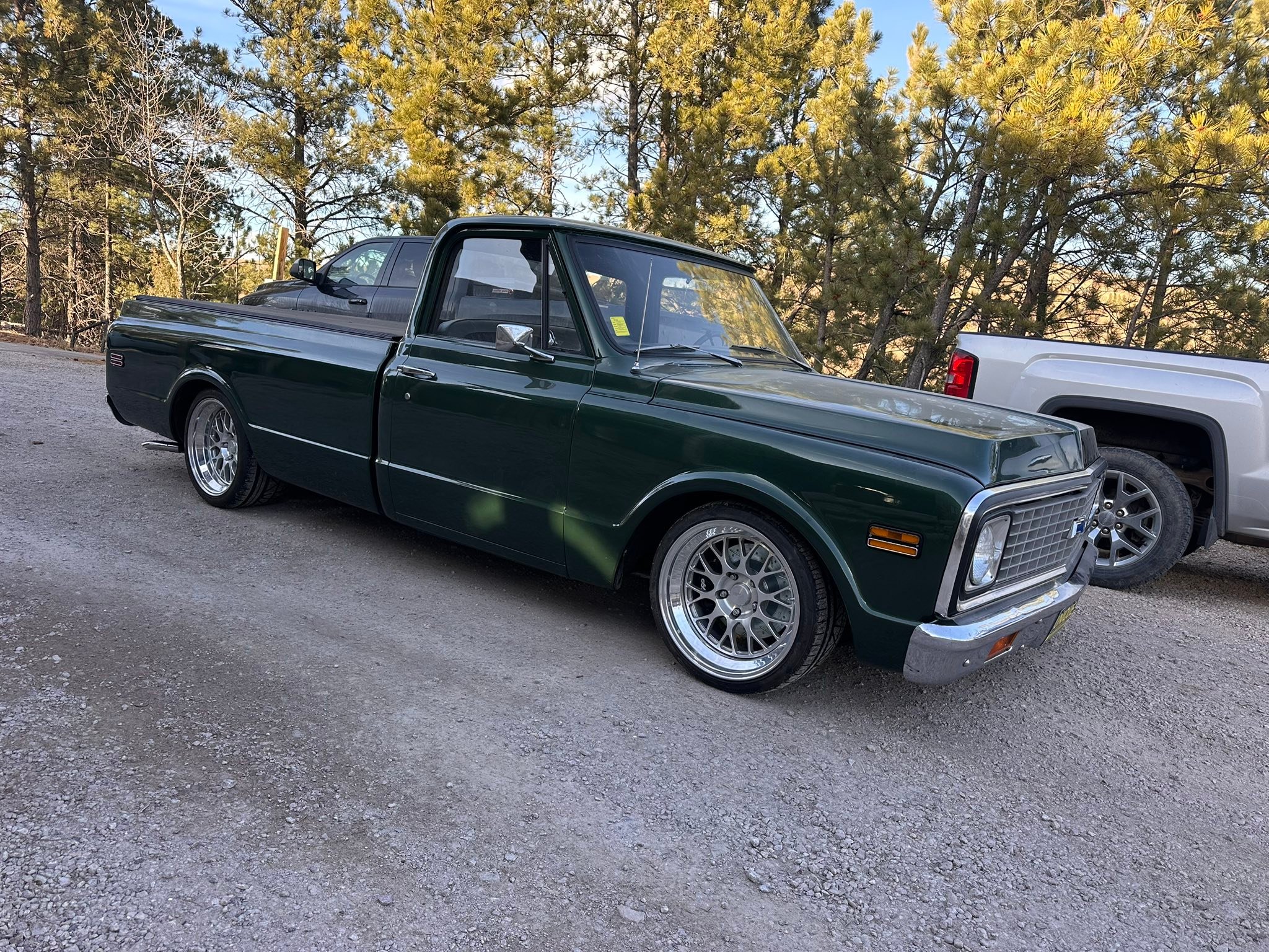 1967-1972 C10 Original Style Molded Carpet Regular Cab with Fuel Tank