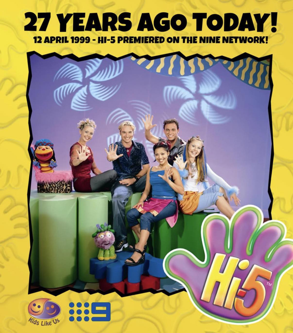 Geez! Time flies. 27 years ago TODAY is when the 1st episode of Hi 