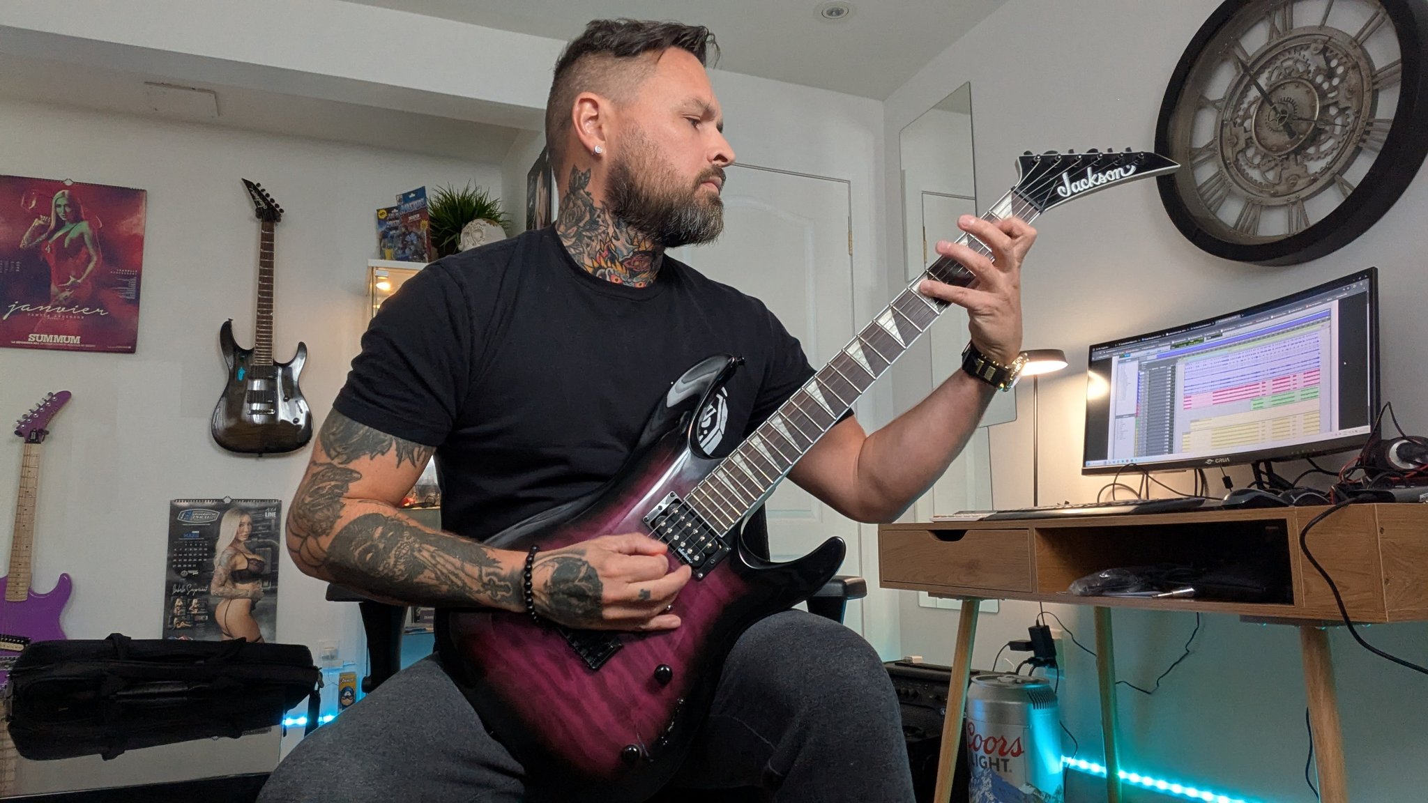 I Legion - Working on the new I Legion track 🔥 Guitars are... | Facebook