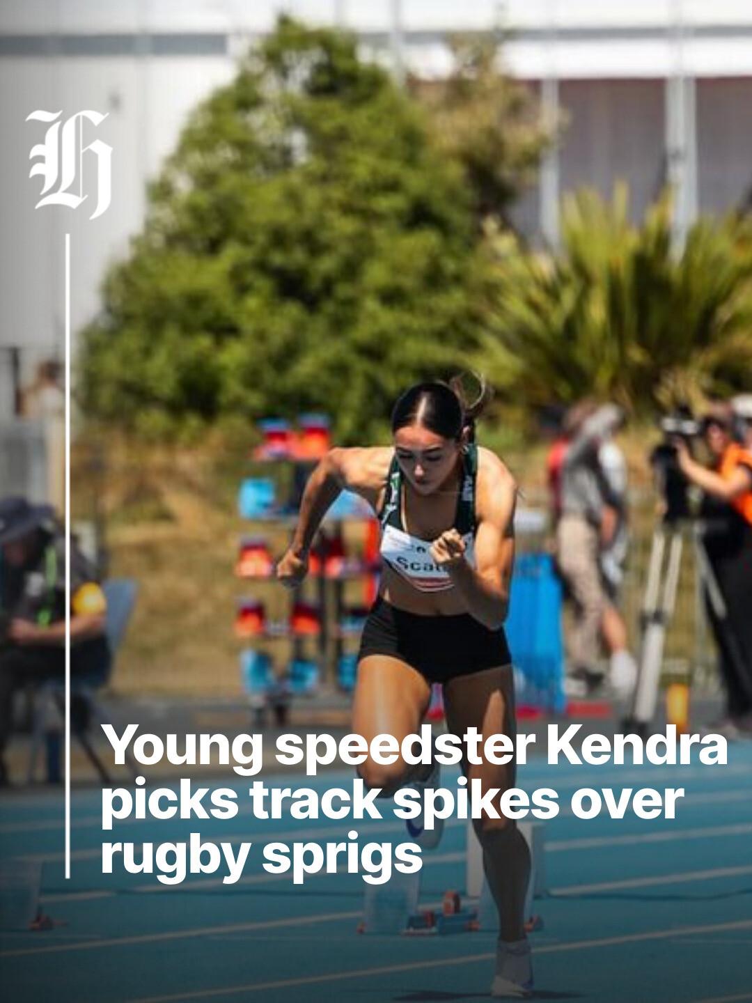 NZ - The 17-year-old sprinter shattered five national records in one ...