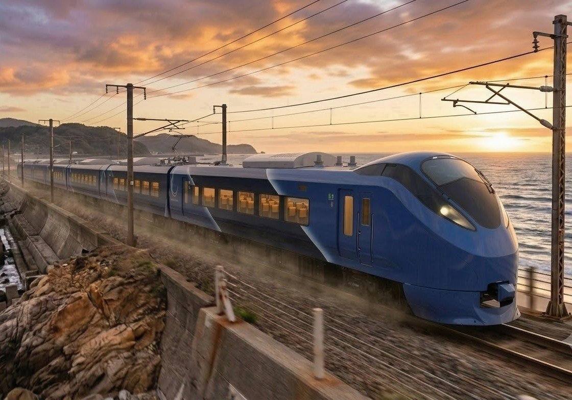 トレイン JR East introduces Luna Azul overnight train to north-northeast Japan