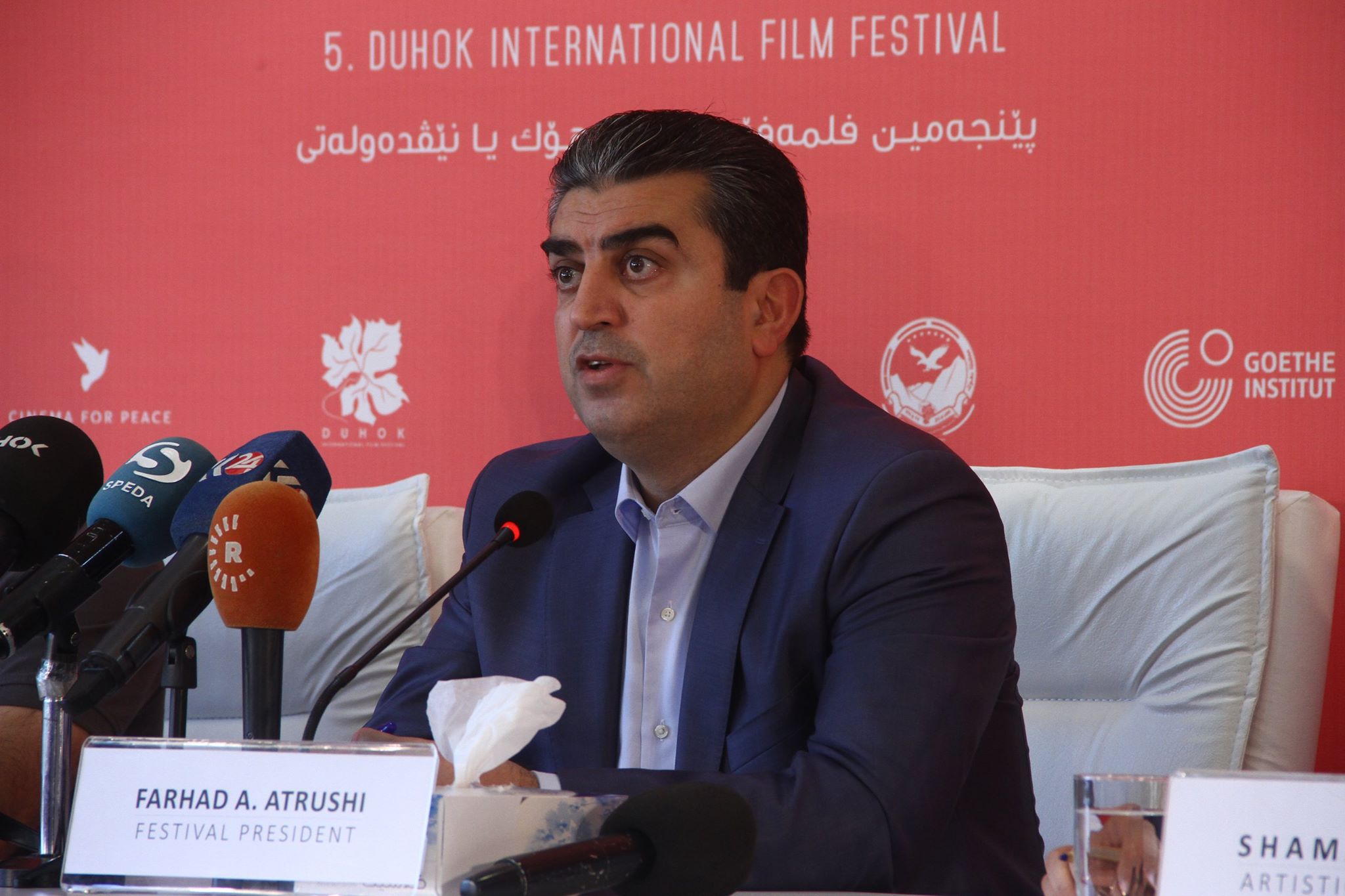 Duhok - Mr. Farhad Atrushi, #DuhokIFF’s new president highlights the ...