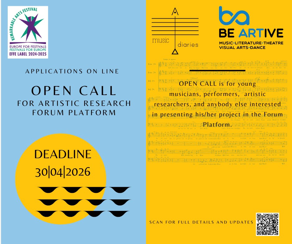 Music - OPEN CALL | FORUM PLATFORM 2026 We are happy to announce that ...