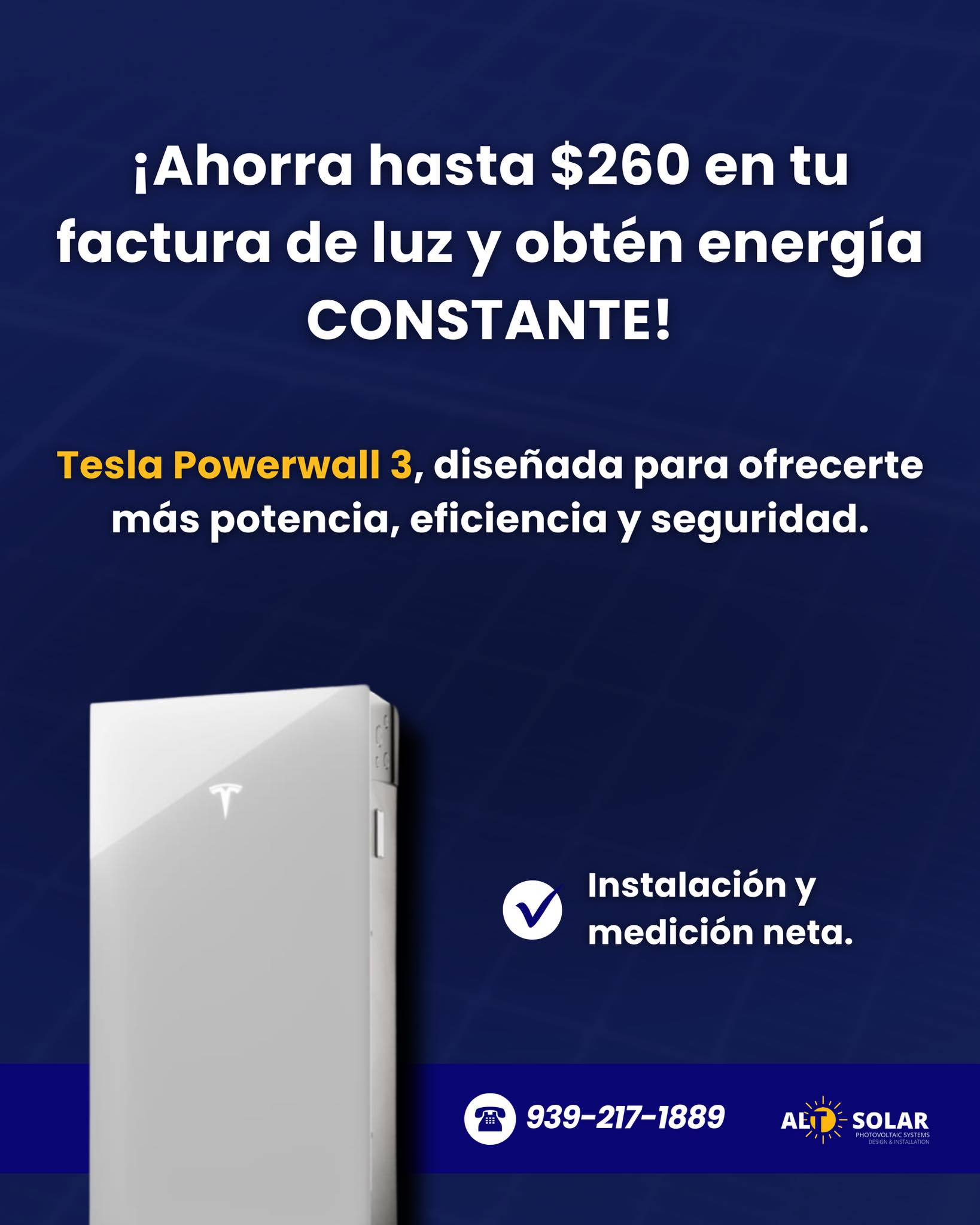 ALT - Más POTENCIA, EFICIENCIA y SEGURIDAD. ¡Olvídate de los apagones y ...
