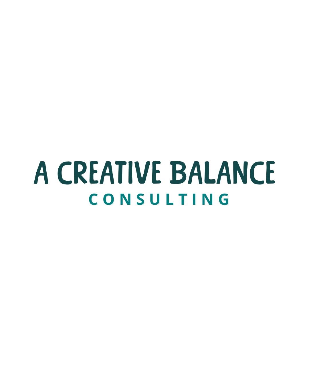 A Creative Balance