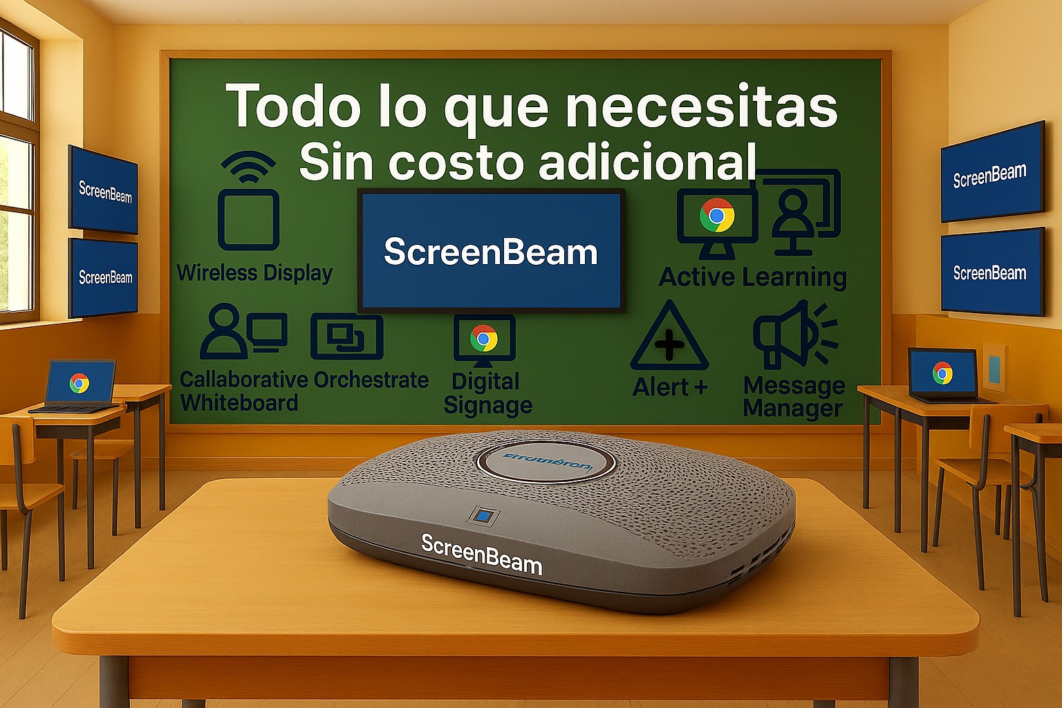 ScreenBeam - Presentamos el combo ScreenBeam 1000 EDU Gen 2: ¡Nuevo ...